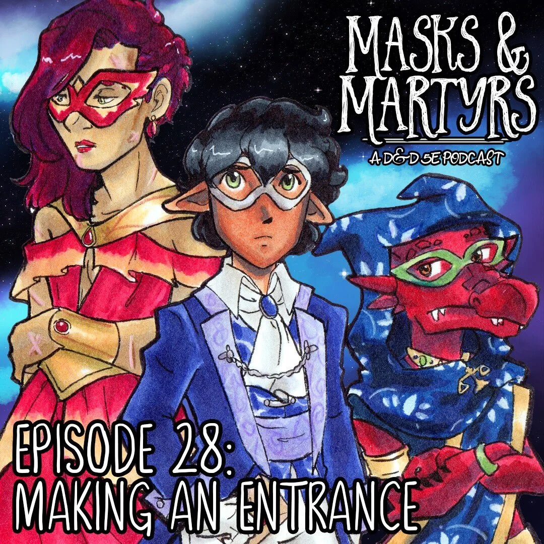 Masks & Martyrs podcast cover