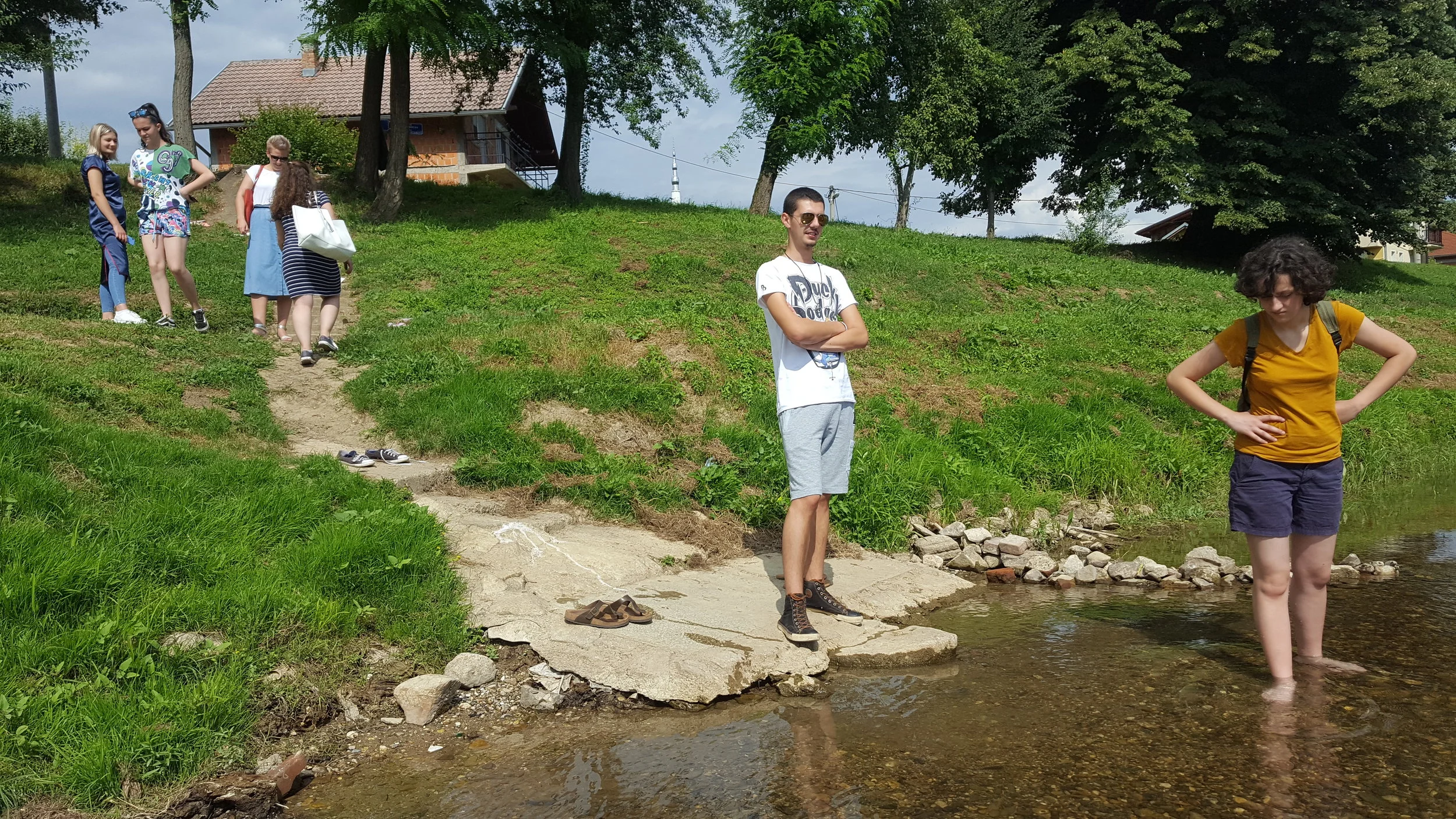 At the river Sana. Photo: Maja Milatovic-Ovadia
