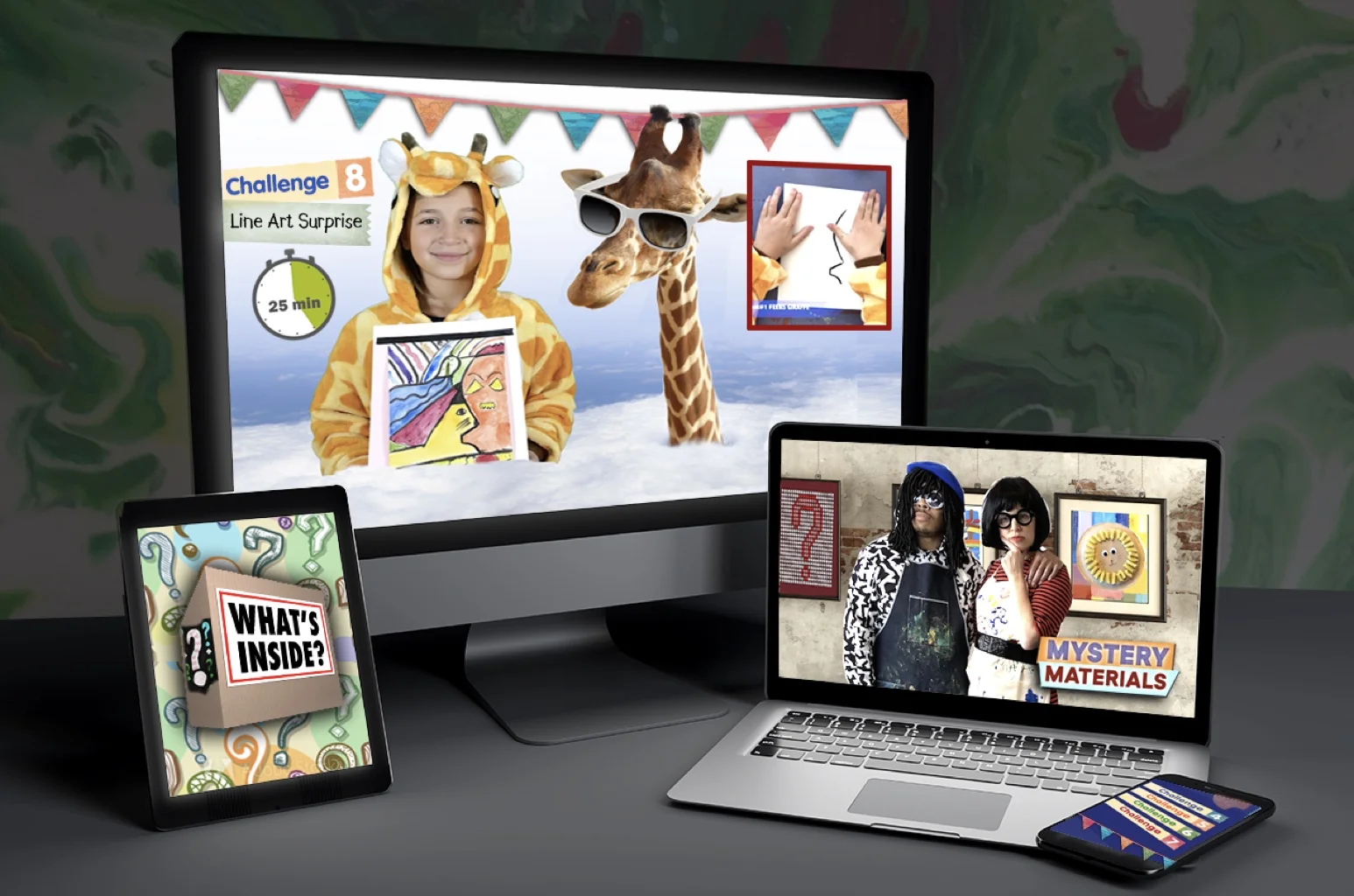 Original series for kids ages 7-12 that promotes creativity is in development
