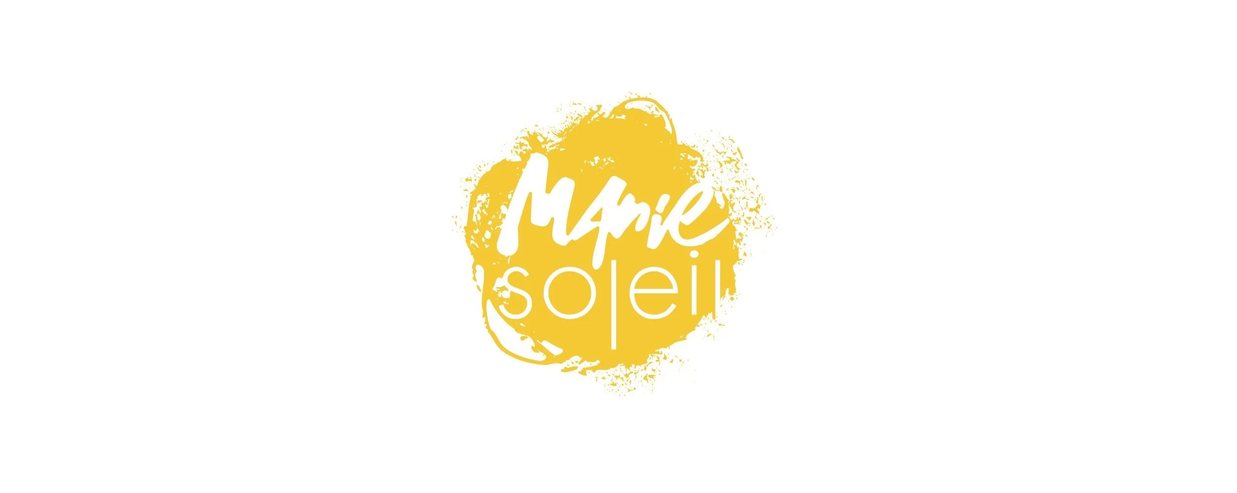   LE MANDAT  Un logo avec 2 facettes — Éclaté et sobre tout à la fois pour rejoindre la personnalité et les multiples disciplines de celle-ci. Un genre de yin yang réinventé! 