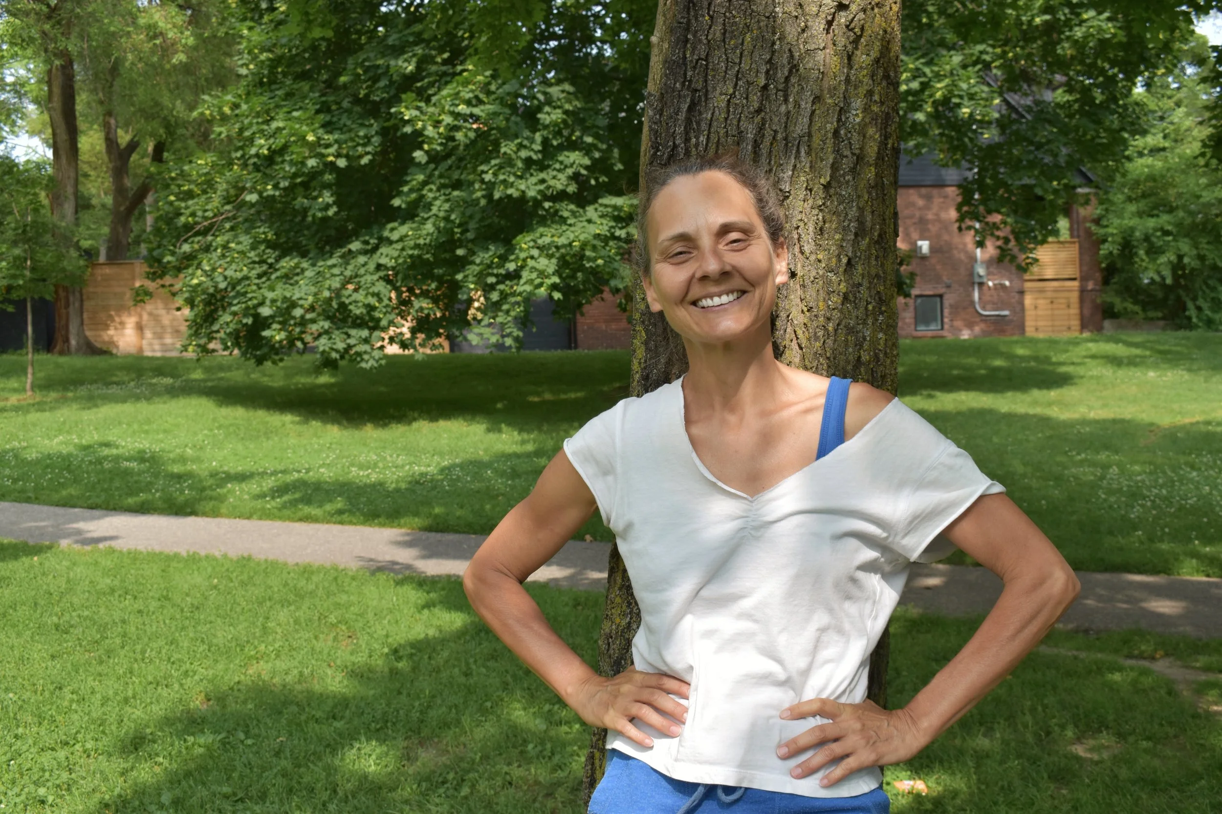 Meet Sylvie Bouchard, Dusk Dances Festival Director. You’ll see her organizing everything behind the scenes at Withrow Park. If you see her, be sure to say hi and express your thoughts // FLEUR BOOMSMA