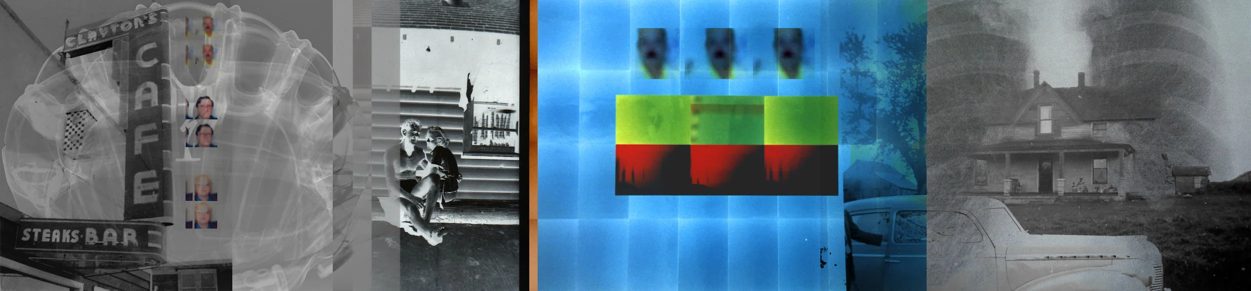 X-ray, thrift shop photographs, photo waste