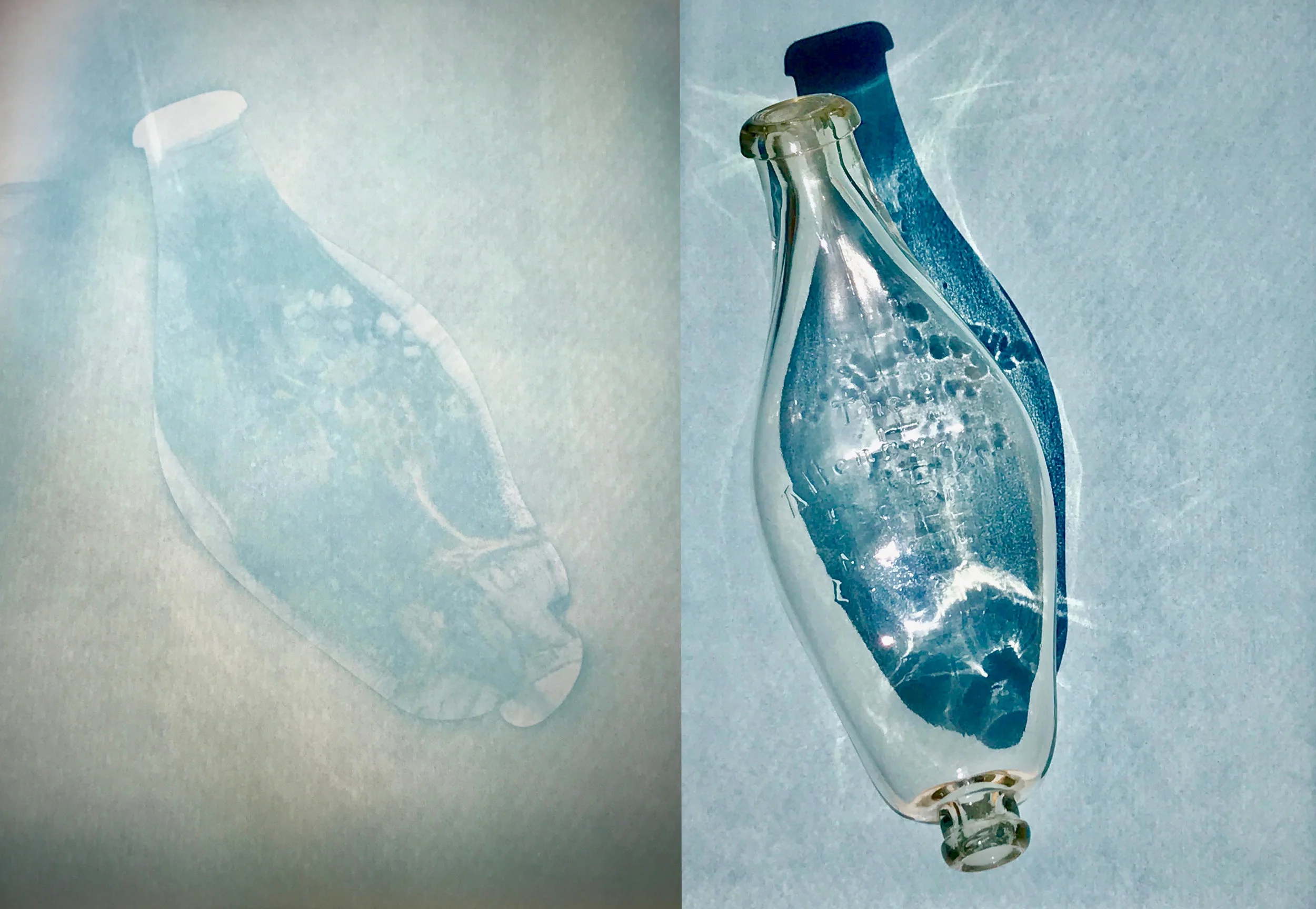 Baby Feeding Bottle Diptych