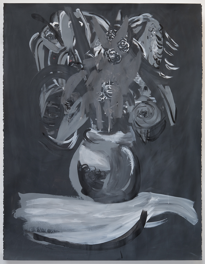 Memento Mori, Acrylic on Paper, 55x42 inches, 2016