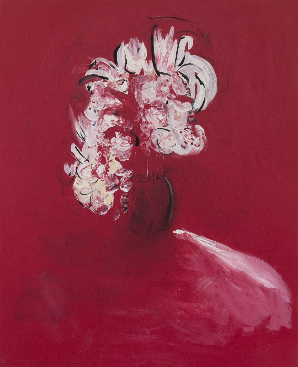 June, Acrylic and Ink on Panel, 29.5x 24 inches, 2015
