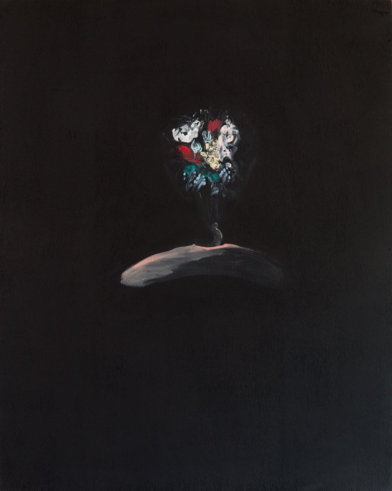 August, Acrylic on Panel, 29.5x23.75 inches, 2015