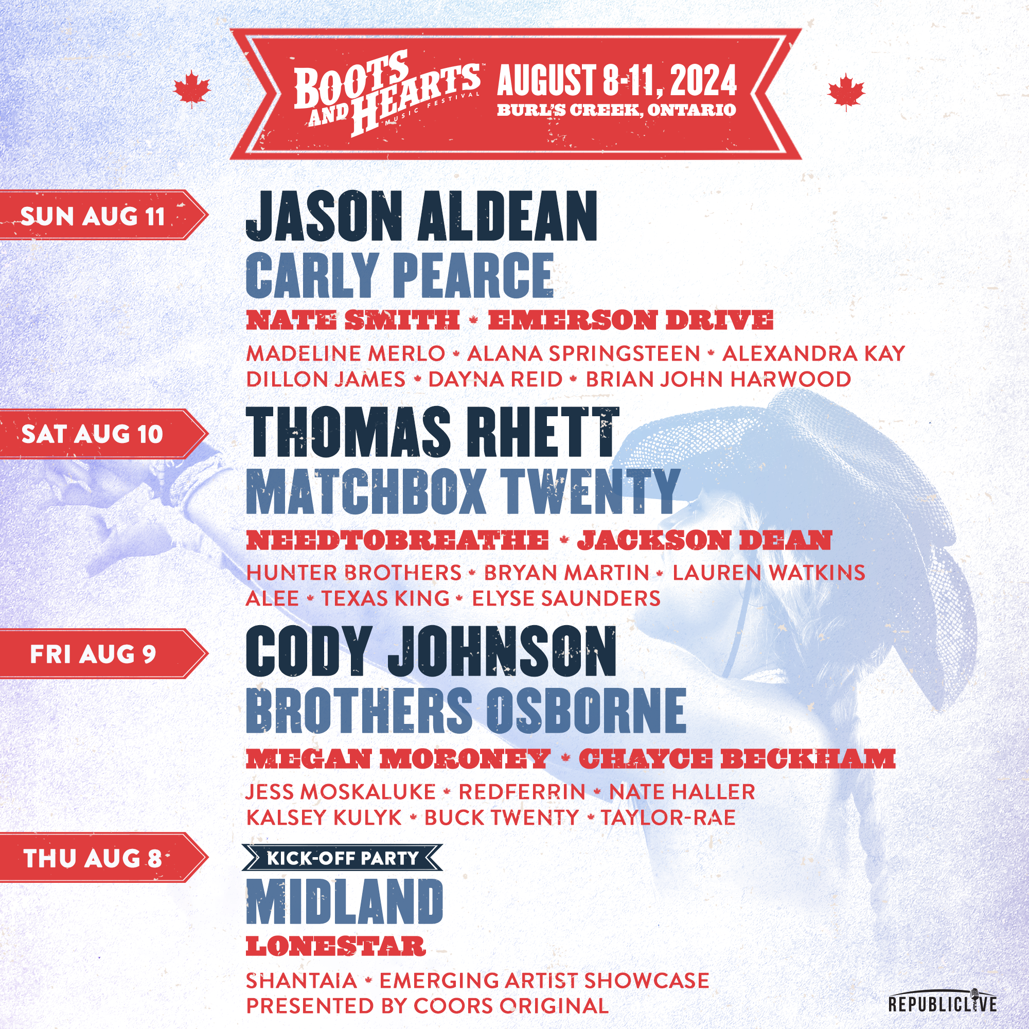 Boots and Hearts Music Festival