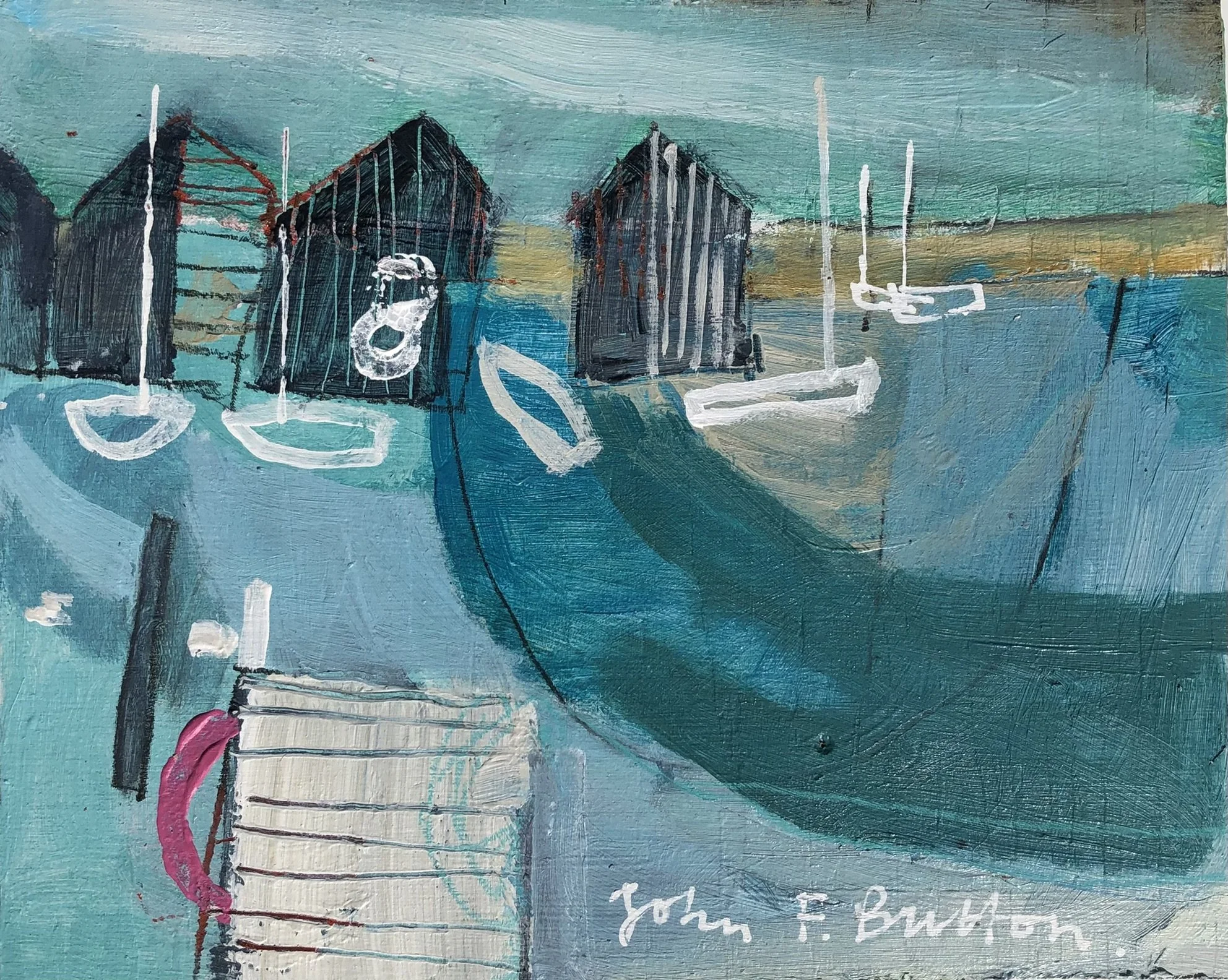 A Coastal Quartet I   SOLD