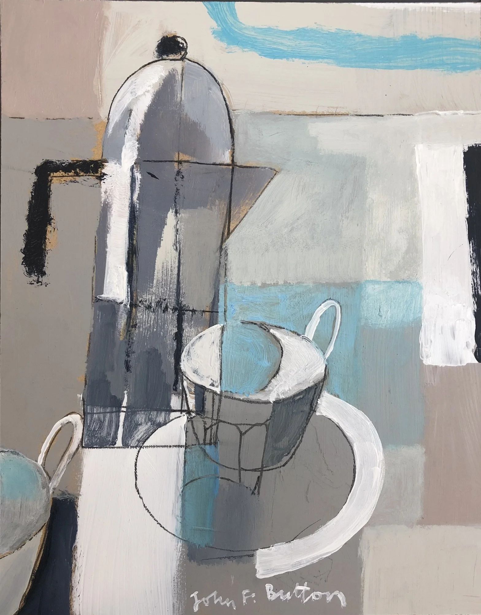 Coffee With Aldo (Rossi)   SOLD