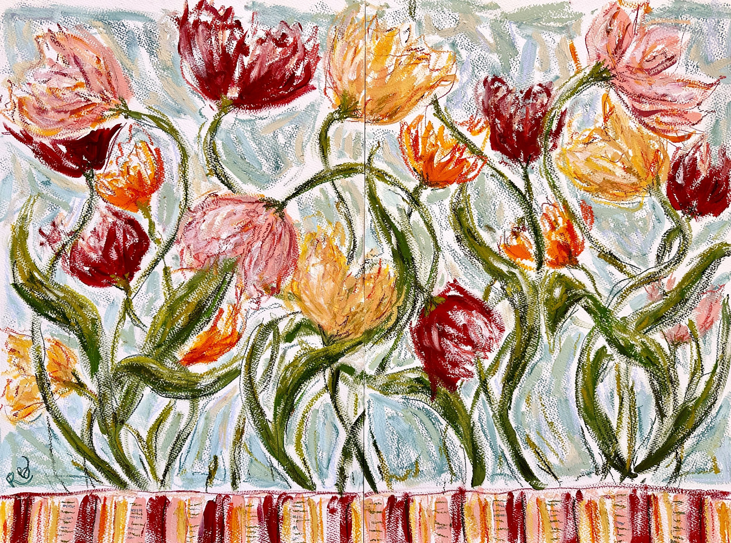 Here They Come (diptych) £1620