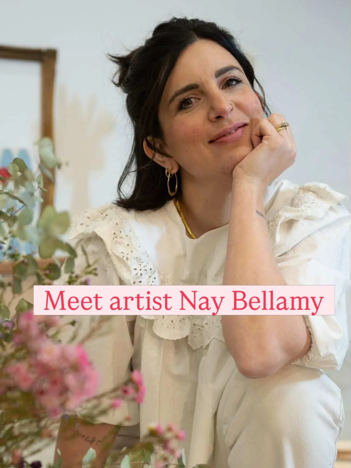 Meet another of my artists for the Botanical Art Fair in just under 2 weeks time: Nay Bellamy, who like me, is lucky enough to be based in the creative hub of @farnhamcrafttown, which is how we first met a couple of years ago. 

I was instantly drawn