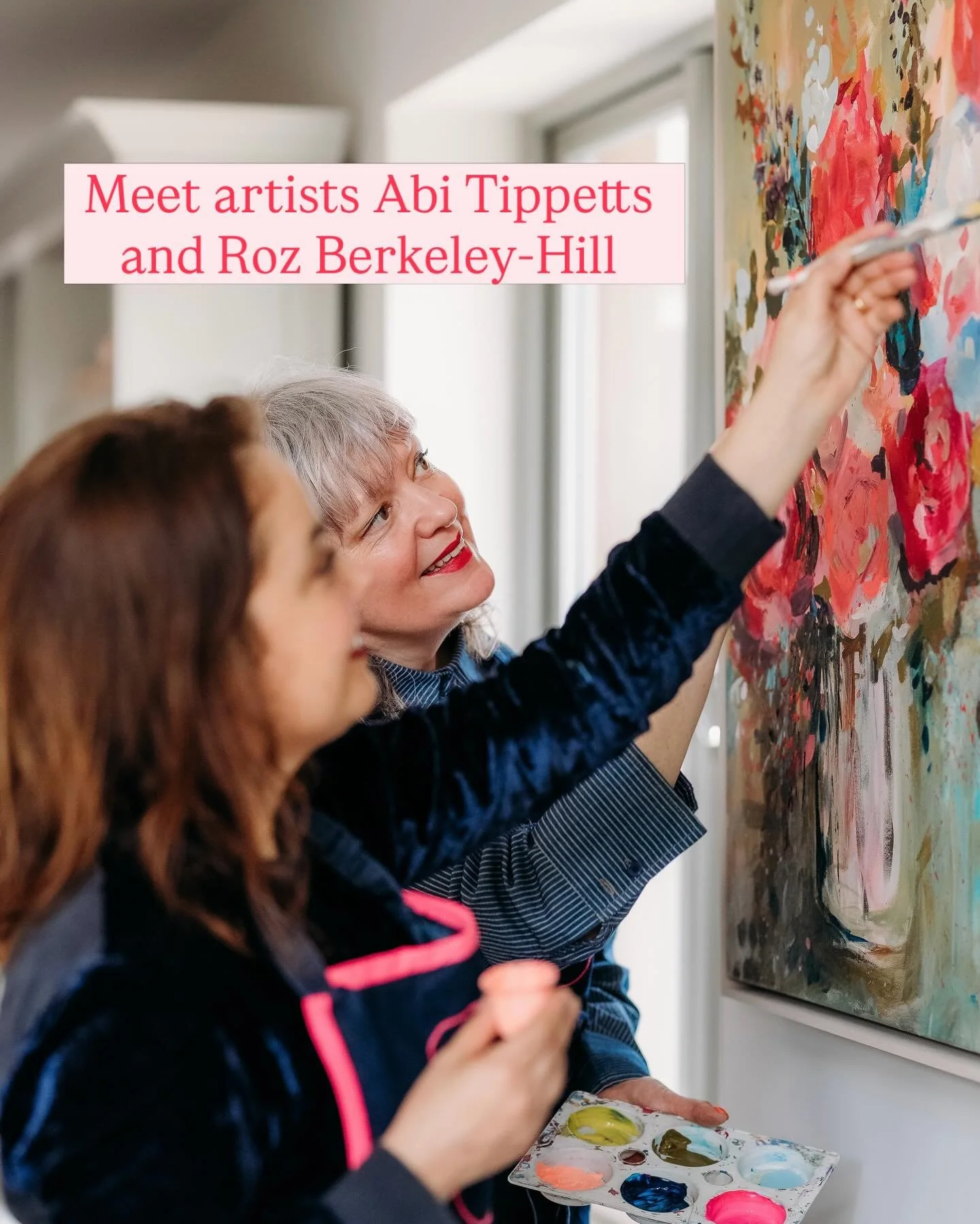 They probably don&rsquo;t need much introduction as their bright colour palette and joyful style often features on my grid: artist duo Abi Tippetts and Roz Berkeley-Hill have been with me for over 6 years and I&rsquo;m so pleased to be including thei