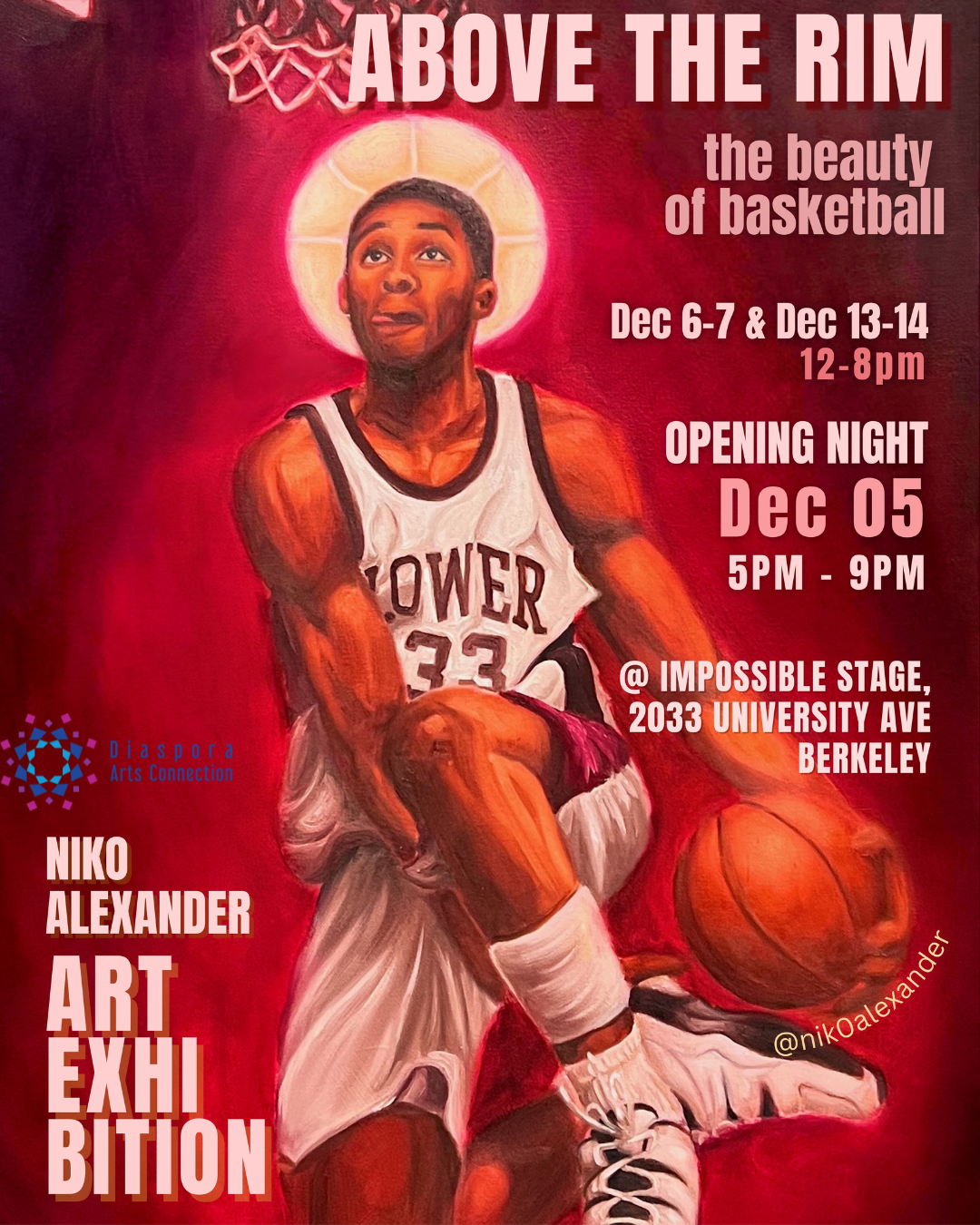 Above the Rim — A Solo Exhibition by Niko Karim-Stran