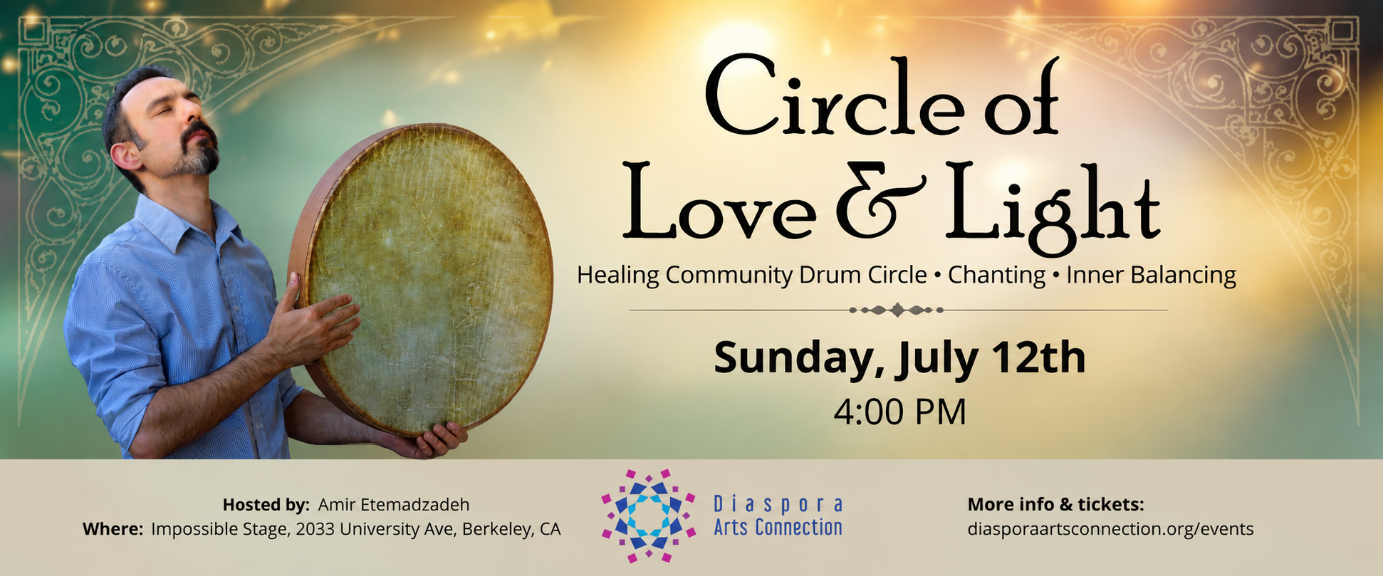 Circle of Love &amp; Light | Healing Community Drum Circle