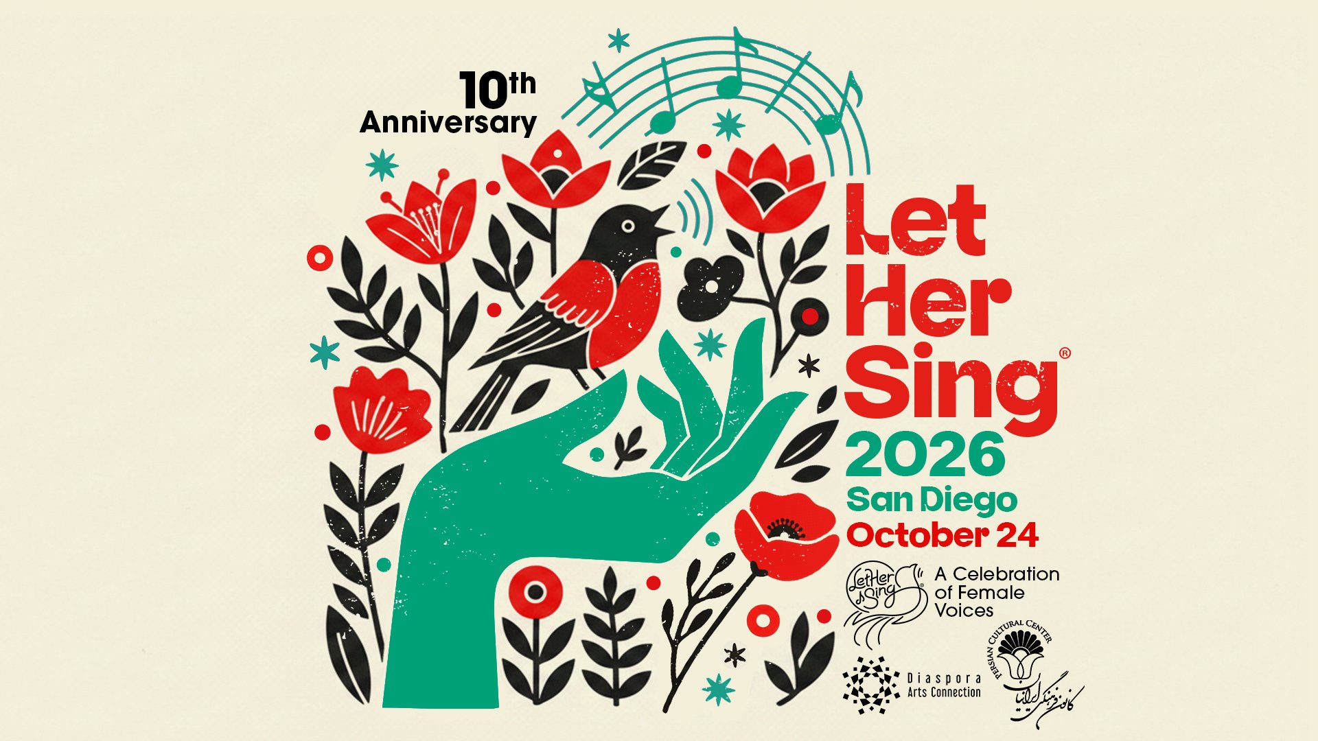 Let Her Sing® 2026: A Celebration of Female Voices | SAN DIEGO