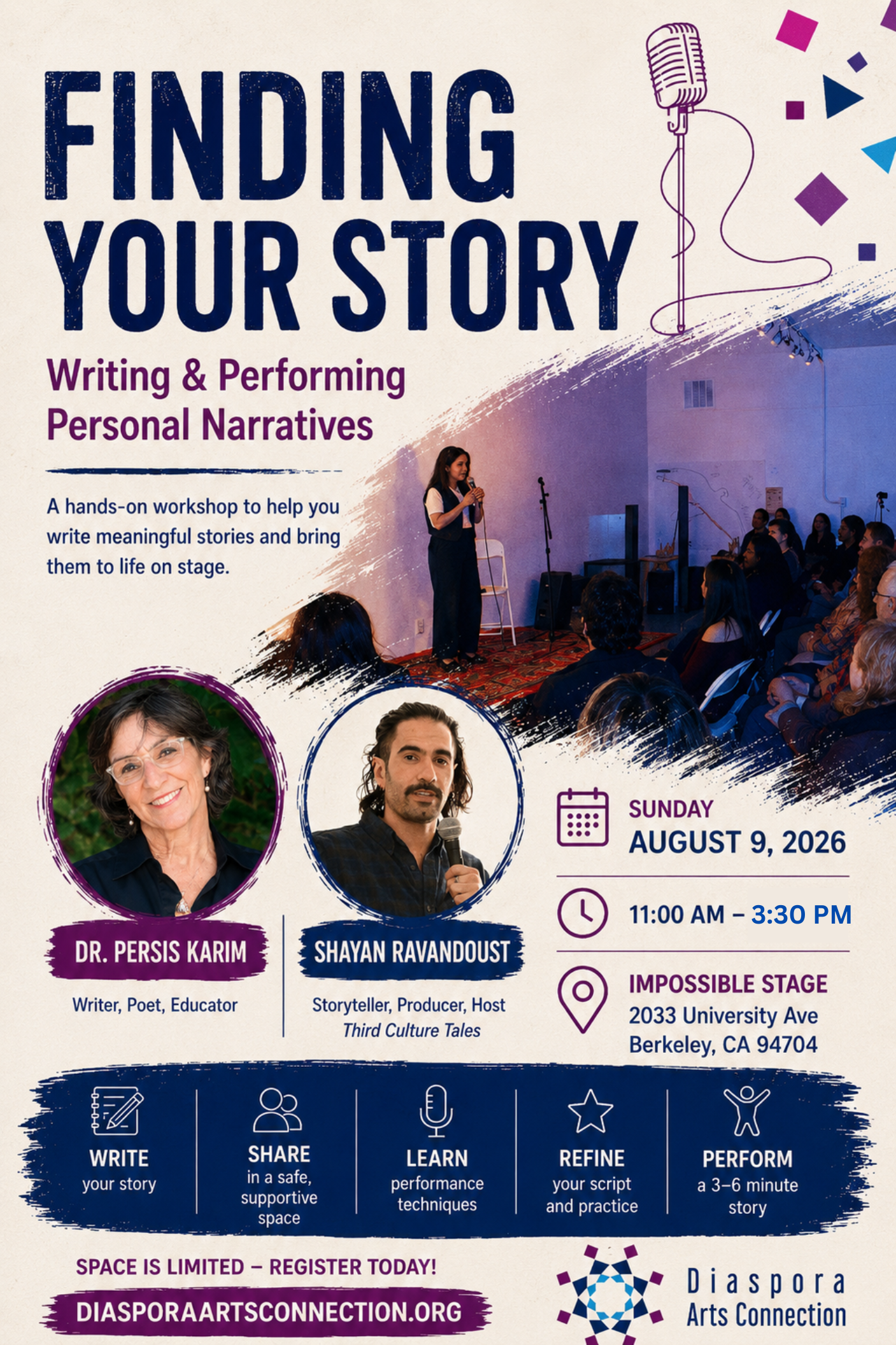 Finding Your Story: Writing &amp; Performing Personal Narratives