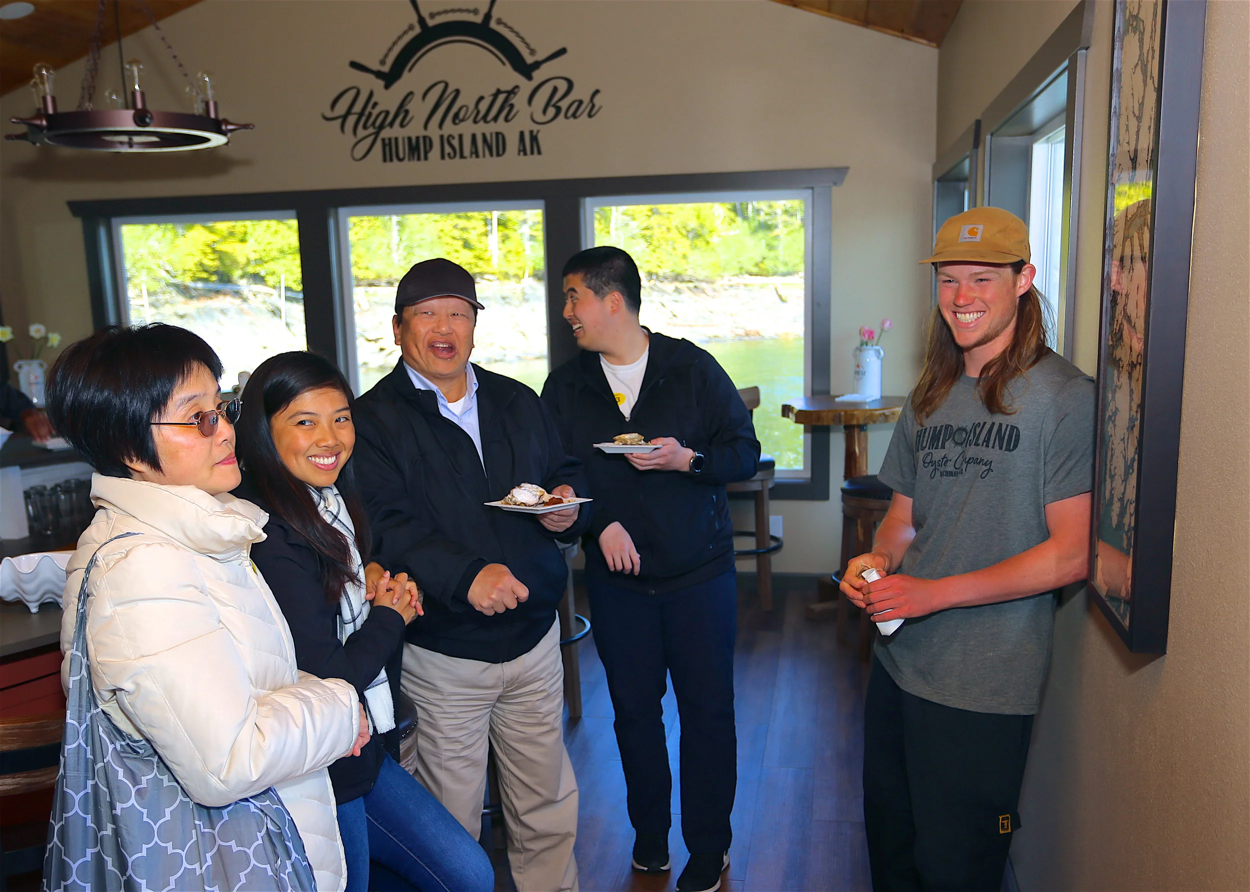 Enjoying tour and oysters.jpg