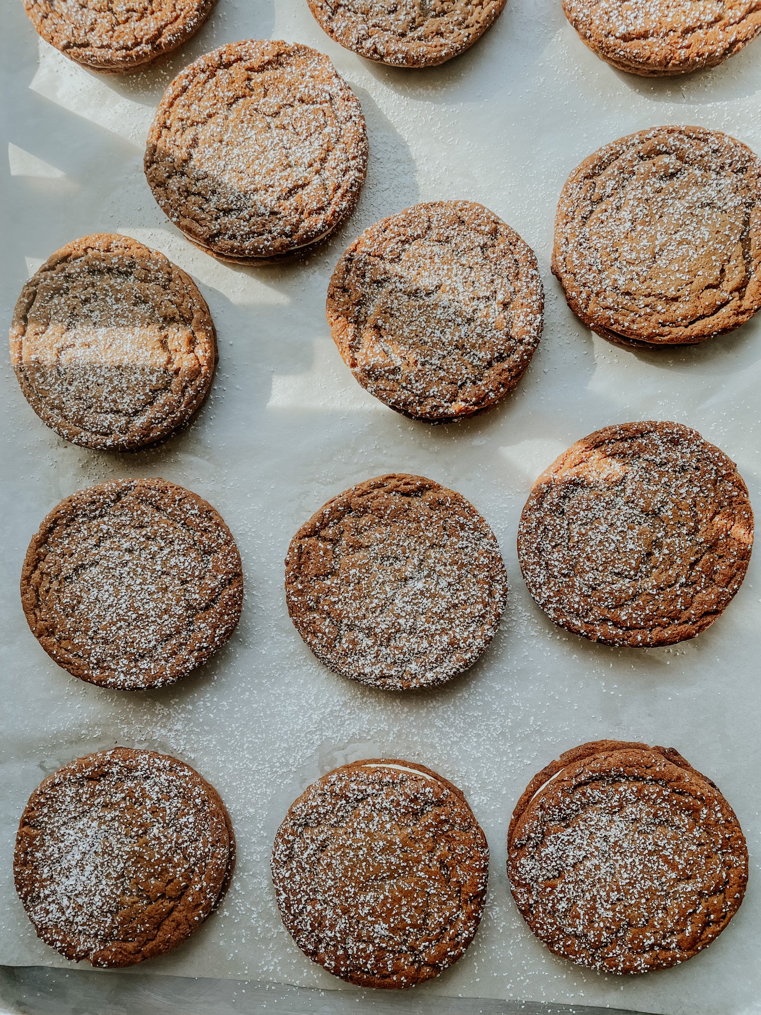 Ginger Molasses Cookie Sandwich - 4 pack