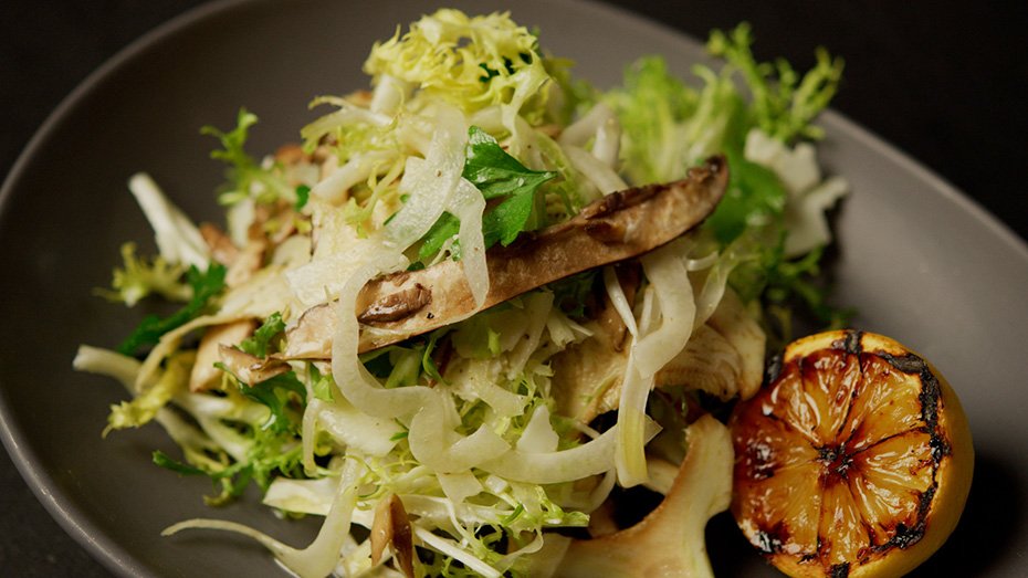 Shaved Fennel, Artichoke Salad