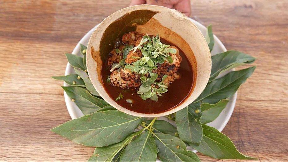 Vegan Barbacoa de Coliflor at Origen