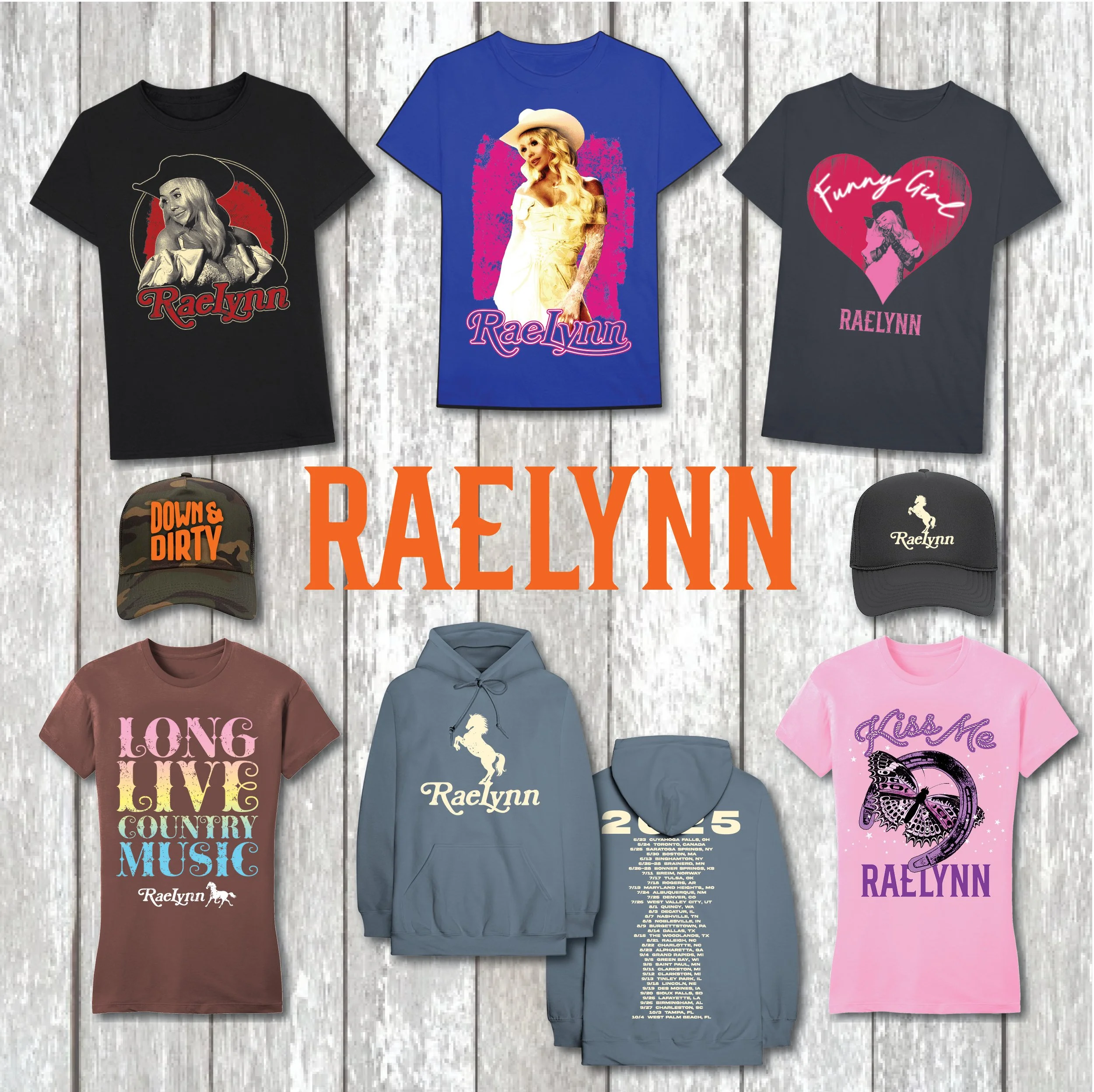 RAELYNN - 2025 TOUR LINE