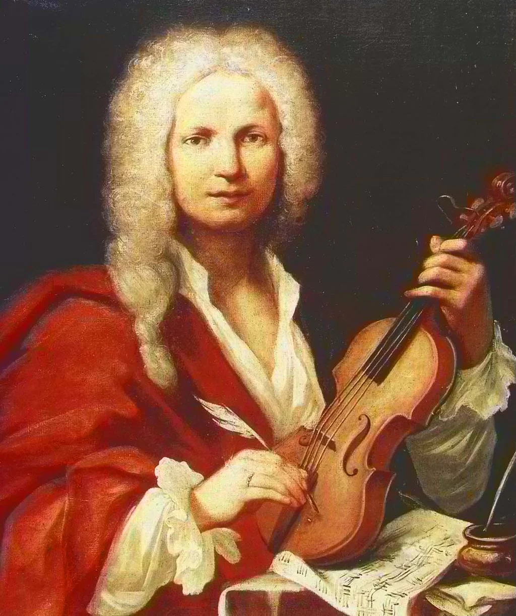 Composer and maestro di violino of the Ospedale della Pietà, Antonio Vivaldi.