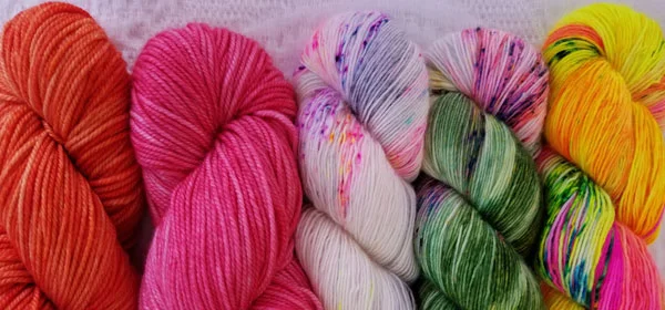Superwash yarns