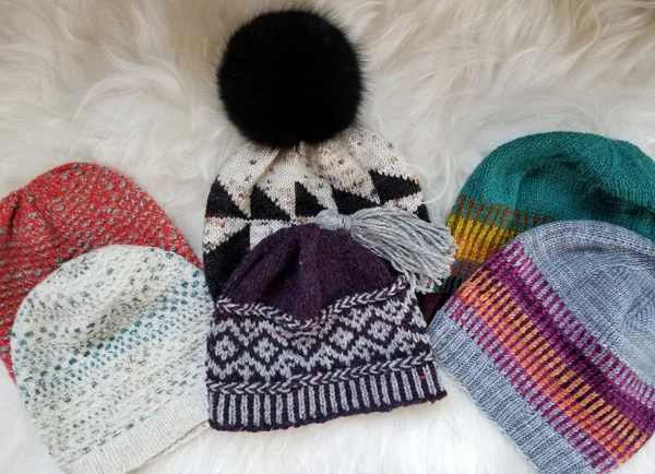 We have a little more intricate hat samples
