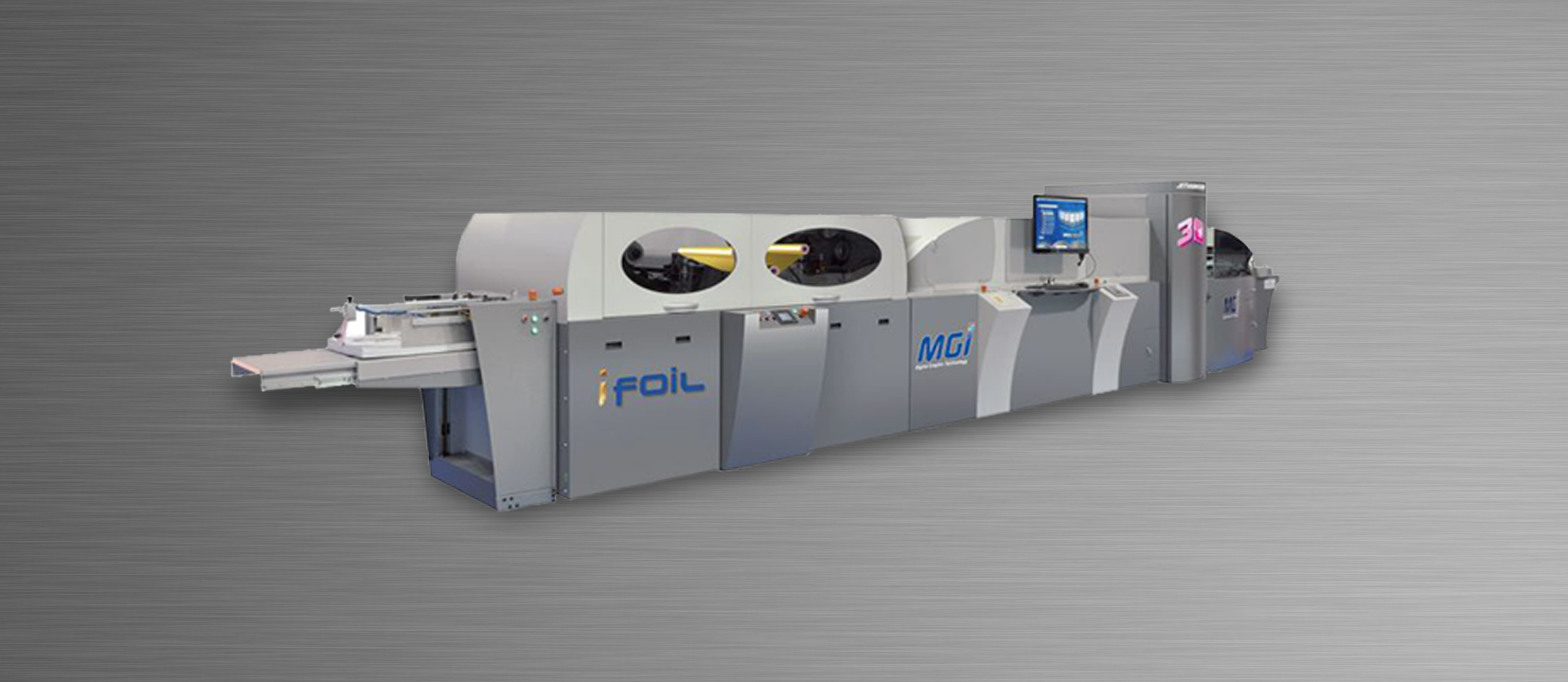 MGI Digital 3D spot raised UV machine