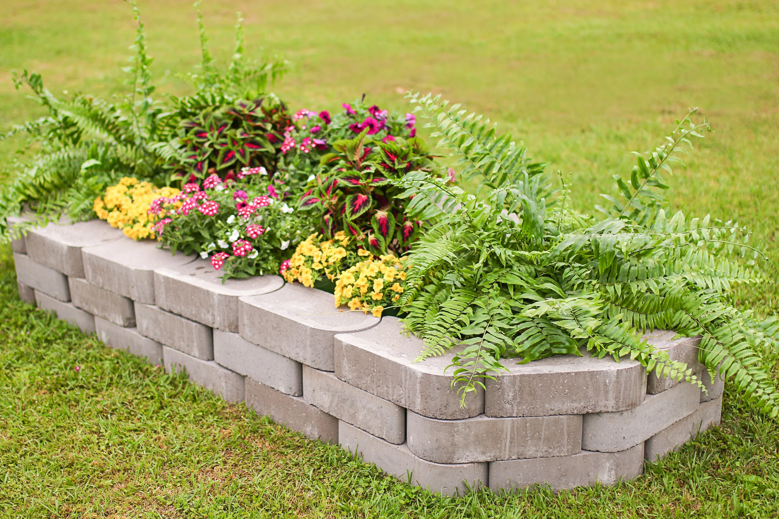 Standard Raised Bed Units Two & Three Rows — Interlock Block Co.