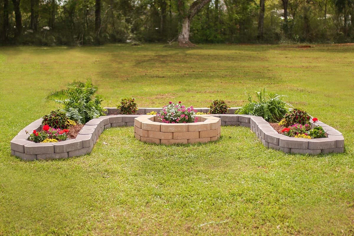 Standard Raised Bed Units Two & Three Rows — Interlock Block Co.