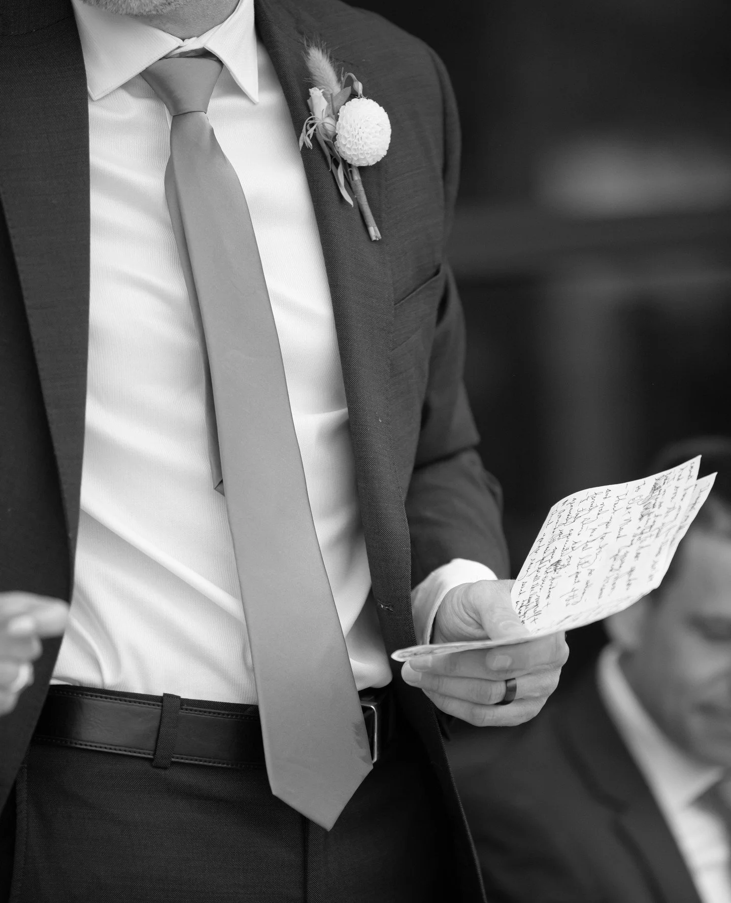 Handwritten vows and intimate speeches. Lets not wait for a wedding to say how and why we love the ones we do.