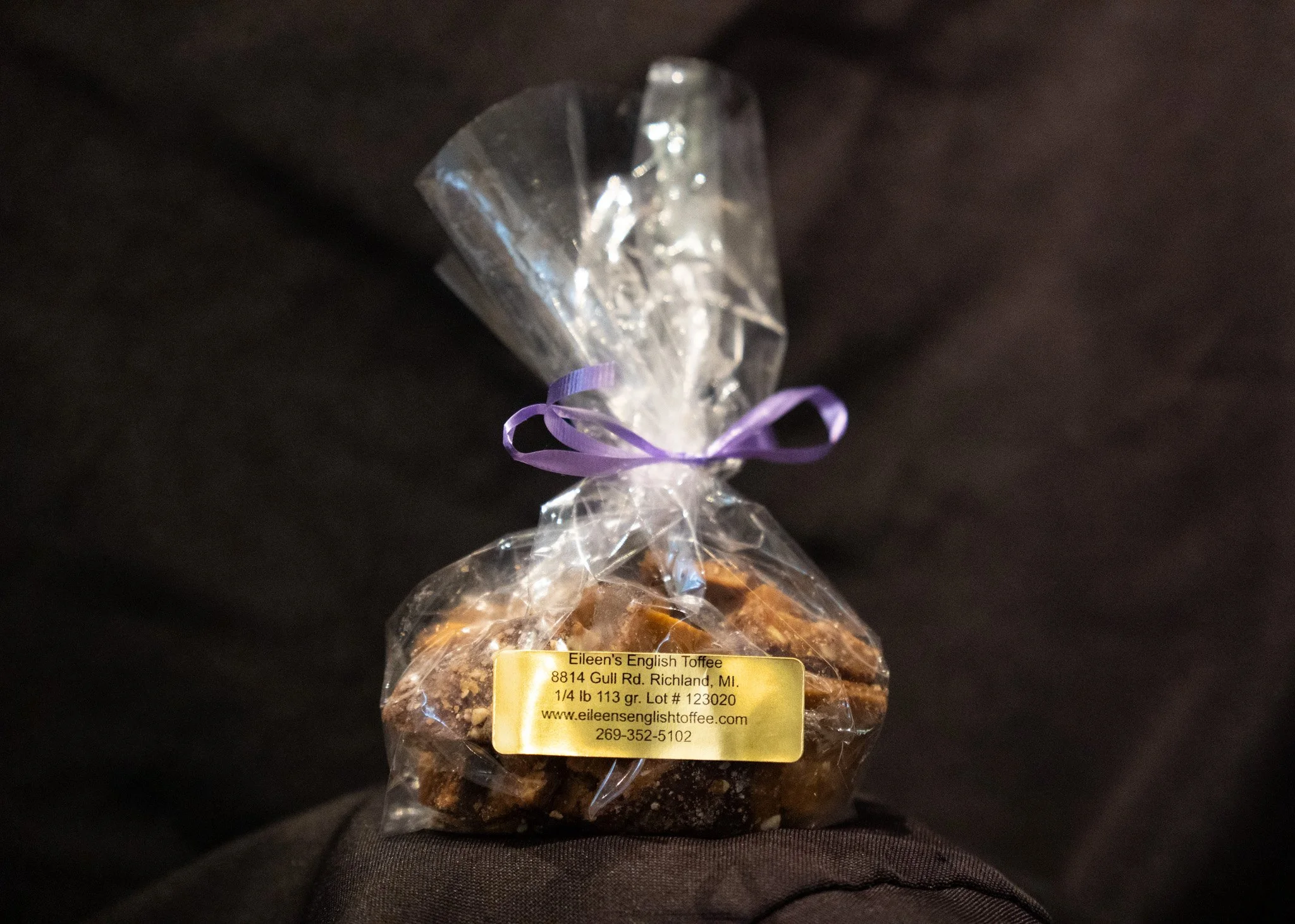 1/4lb Eileen's English Toffee
