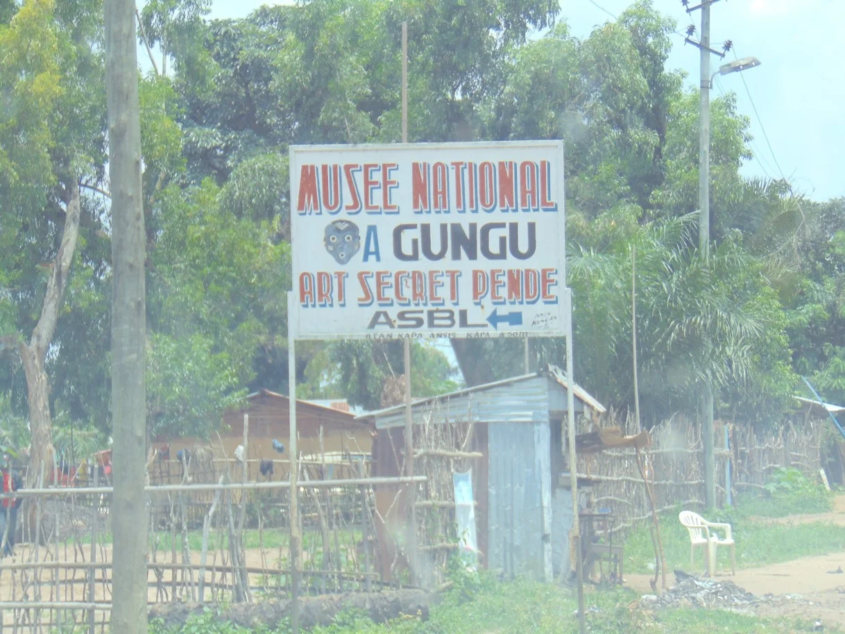 Pende art museum in Gungu (25 miles away)