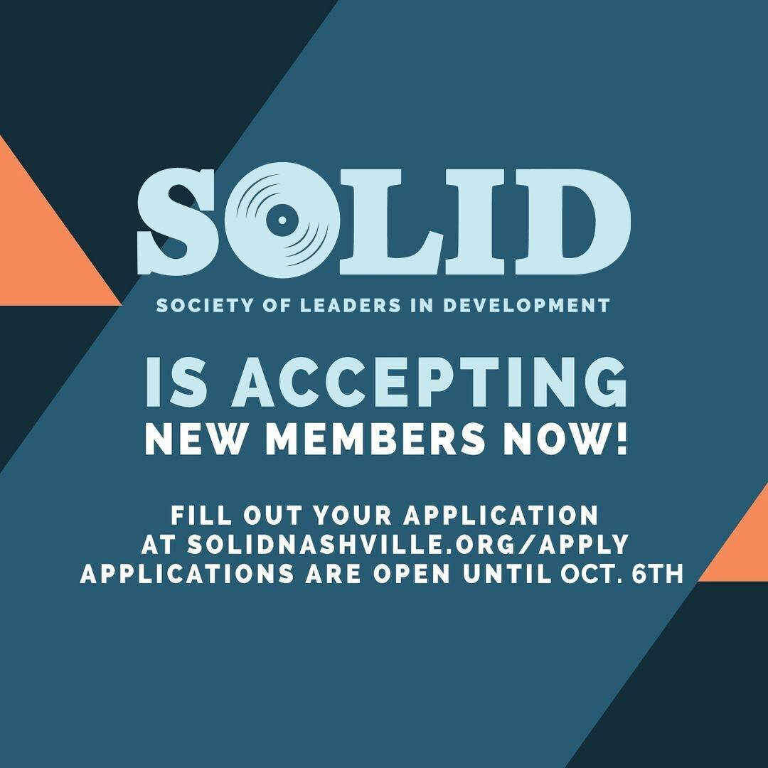 SOLID is accepting new members for our member class of 2025 now! Apply through October 6th at the link in our bio. ⁠
⁠
⁠
Tag someone in the comments that needs to apply ⬇️