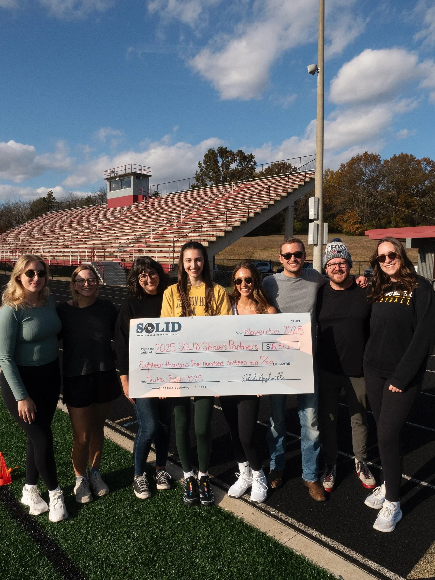 Another fun and successful Turkey Bowl in the books! Thank you to everyone who participated to helped raise over $18K for our SOLID shares partners and 2200lbs of food to @2harvestmidtn. Plus, congratulations to @smacksongs for bringing home the win!
