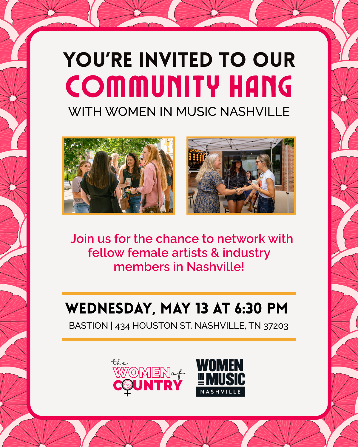 Women of Country Community Hang with Women In Music