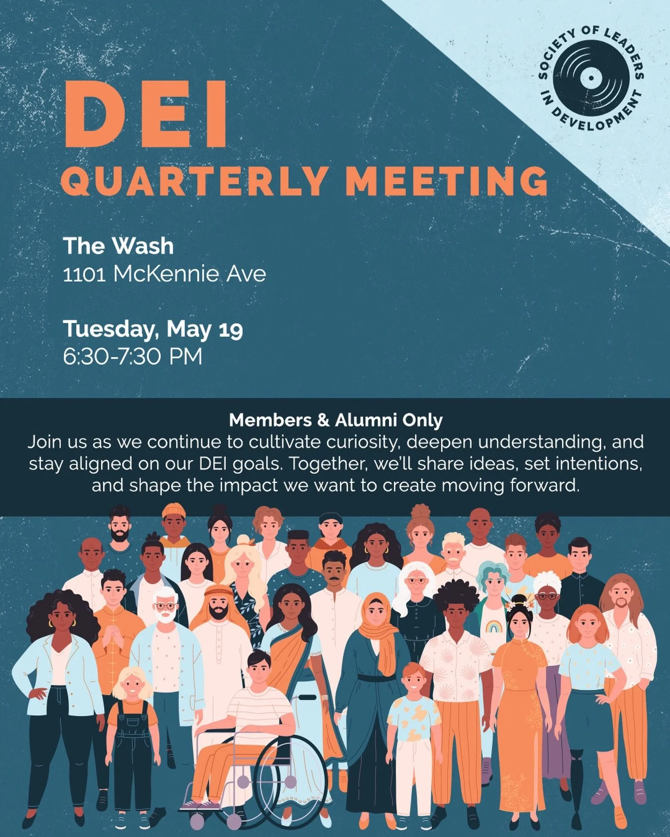 Save the date for our upcoming quarterly DEI meeting, as we continue cultivating curiosity, deepening understanding, and staying aligned on our goals. Together, we&rsquo;ll share ideas, set intentions, and shape the impact we want to create moving fo