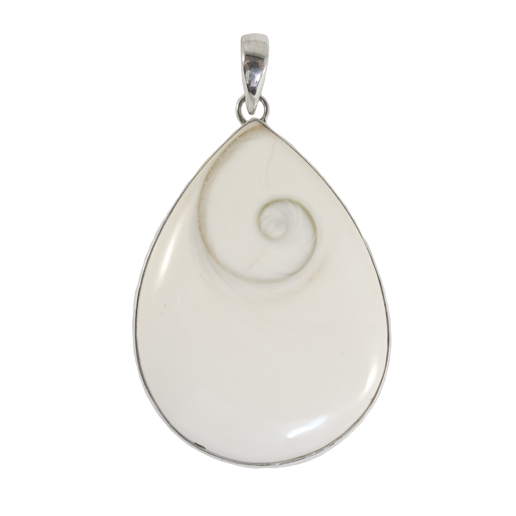 Large Eye of Shiva Shell Pendant