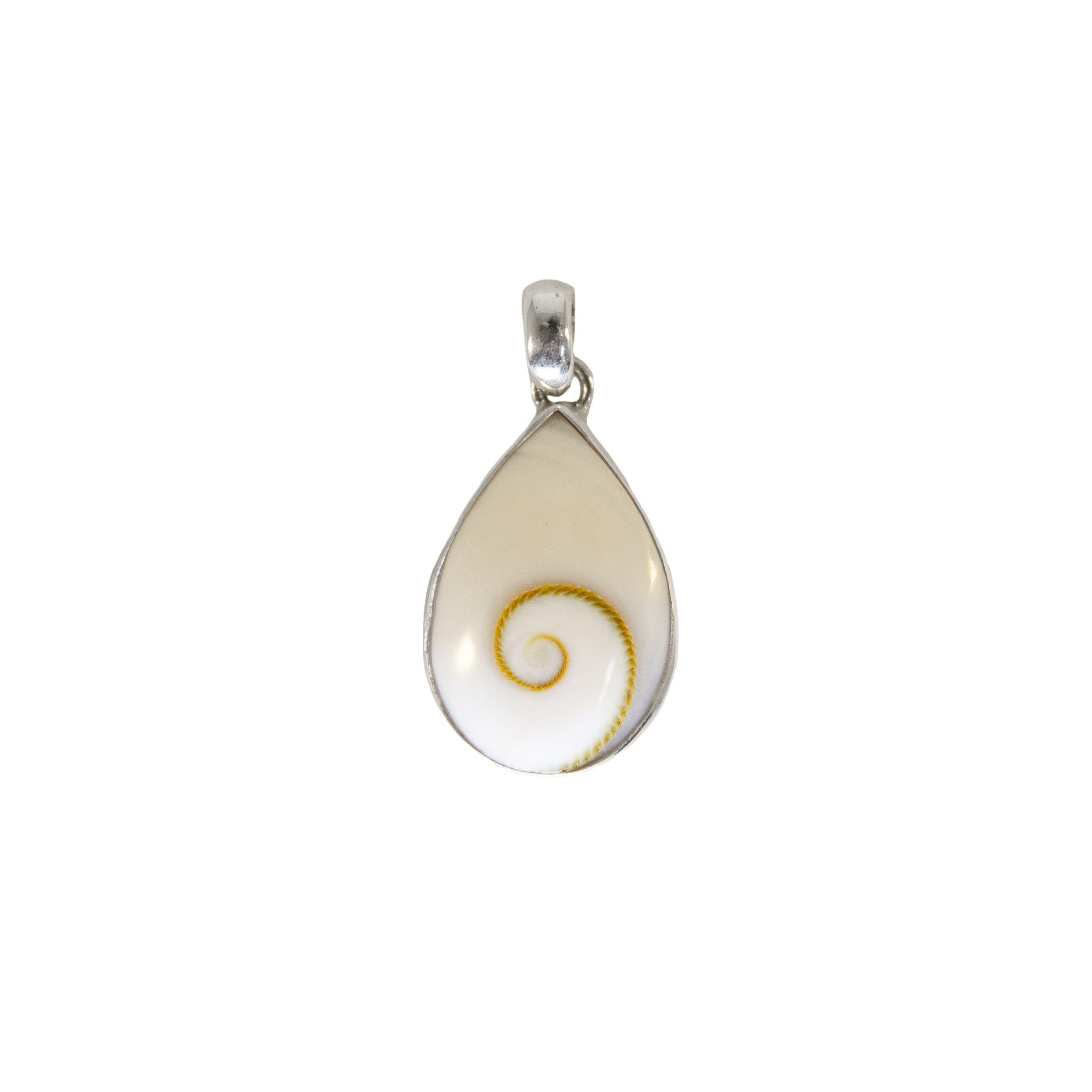 Single Teardrop Eye of Shiva Pendant