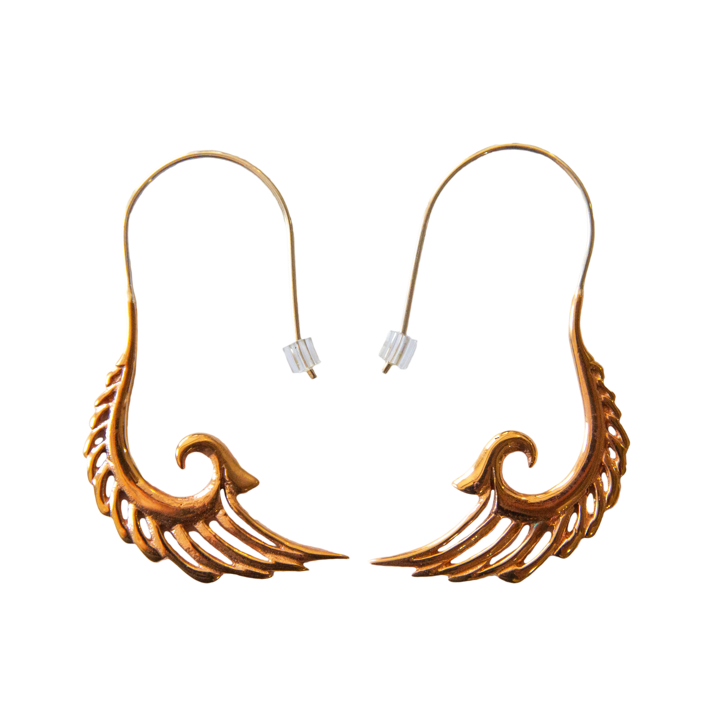 Art Deco Wing Earrings