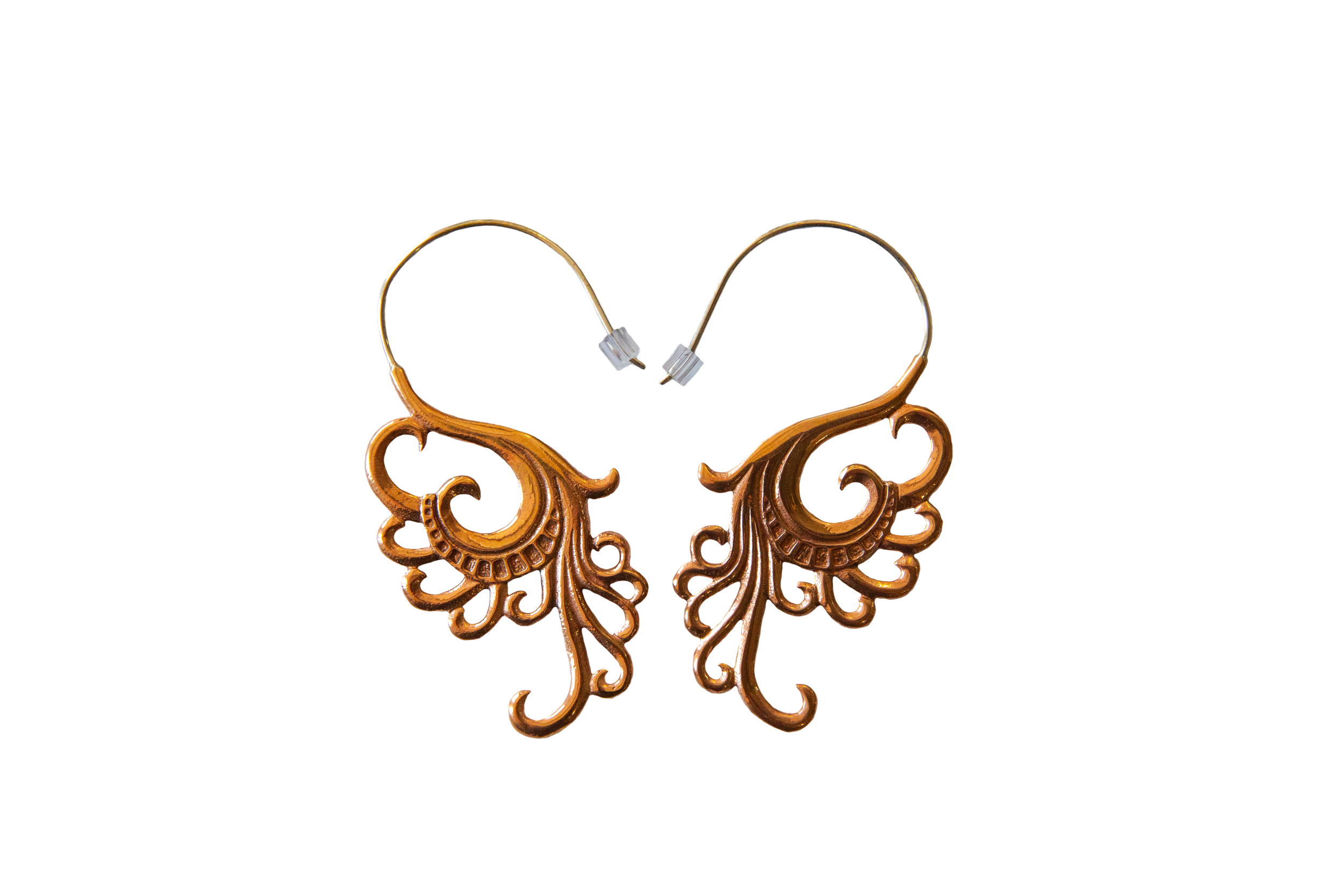 Peacock Plumage Earrings