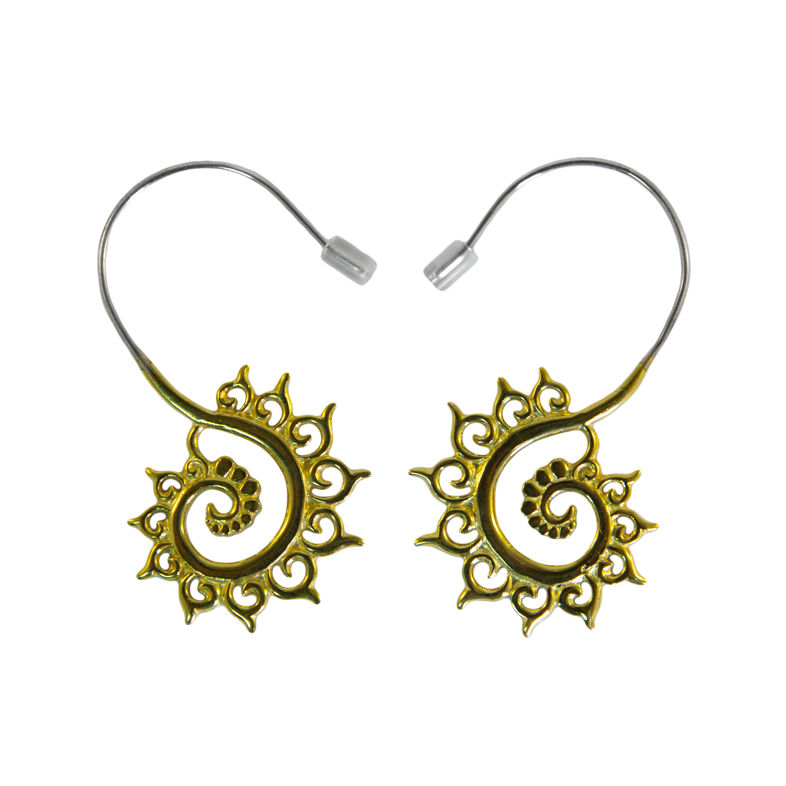 Fibonacci Fractal Earrings