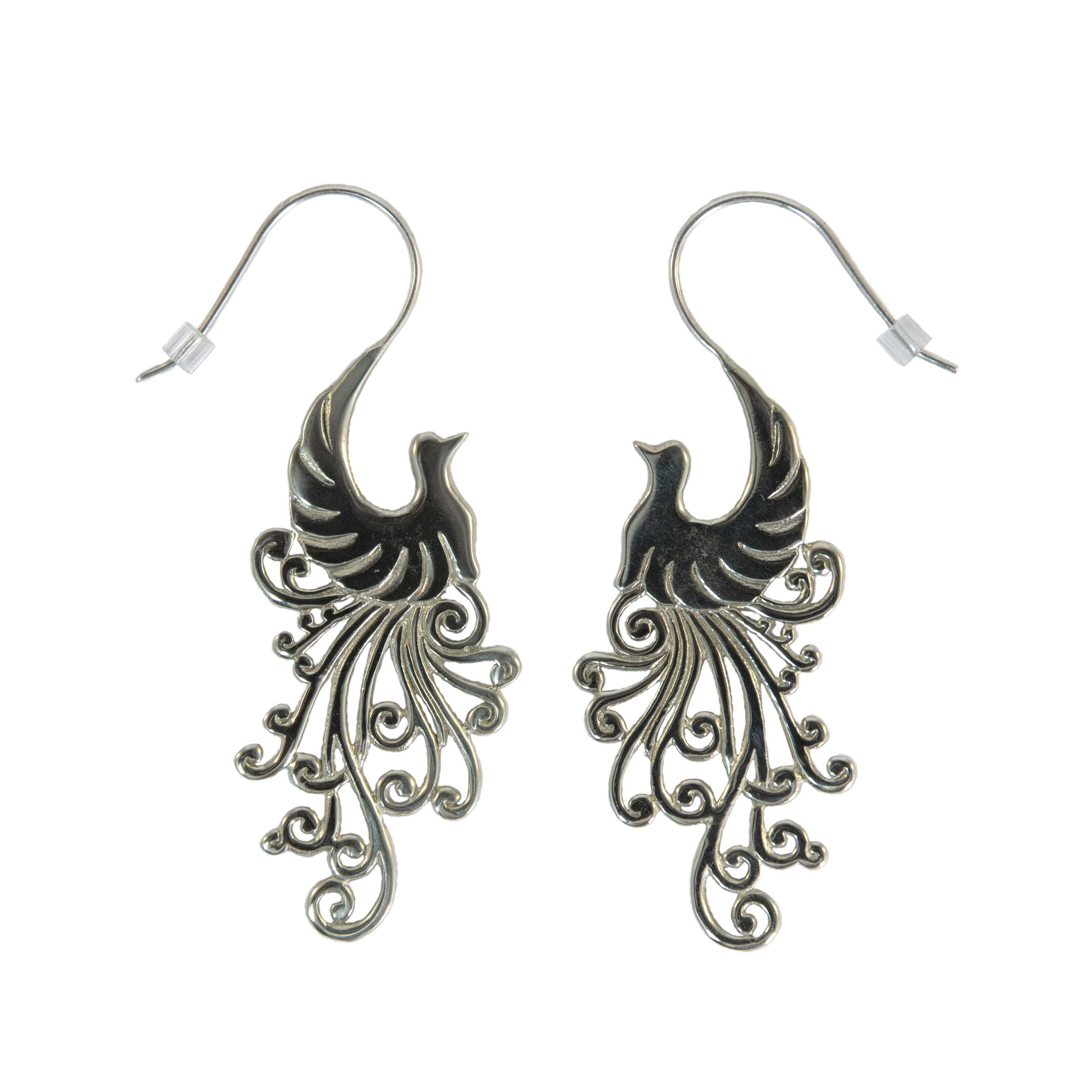 Peacock Earrings