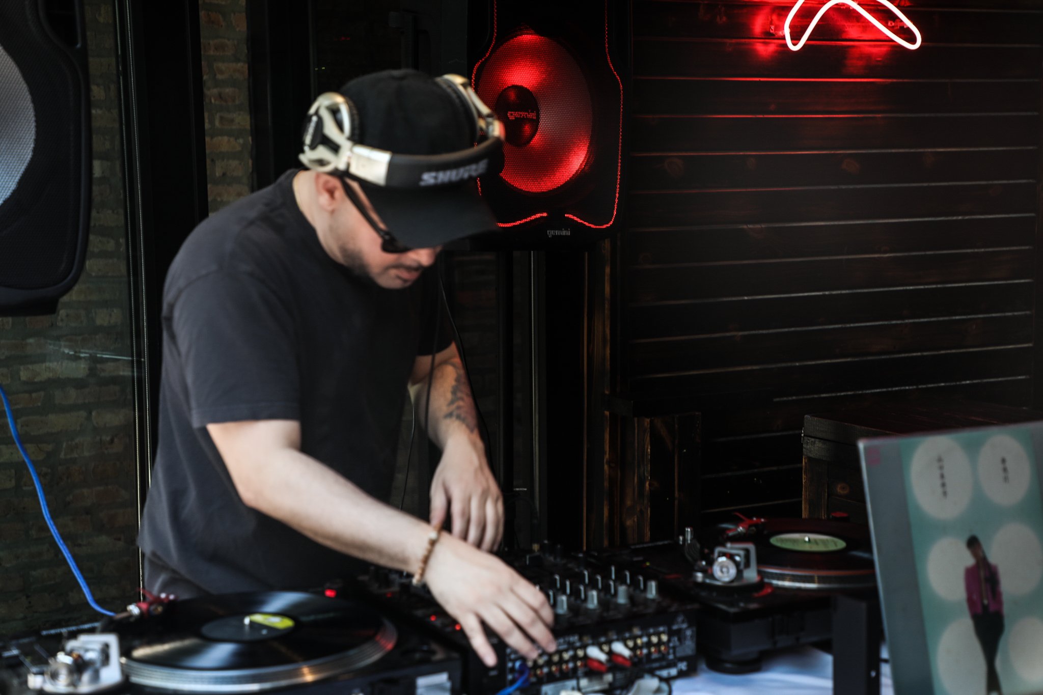 DJ kira anderson at Gaijin chicago