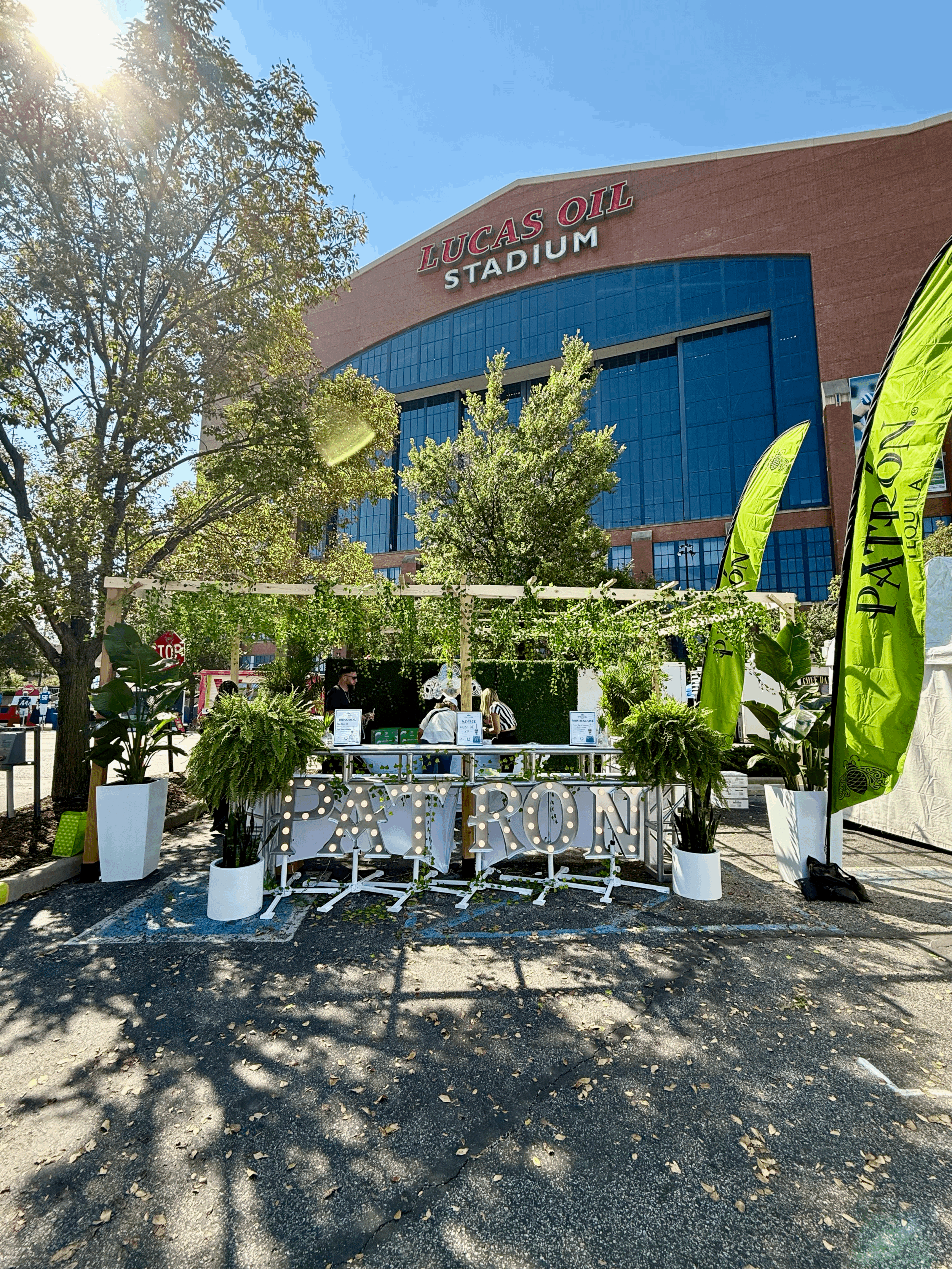 Patrón Colts Partnership Activation