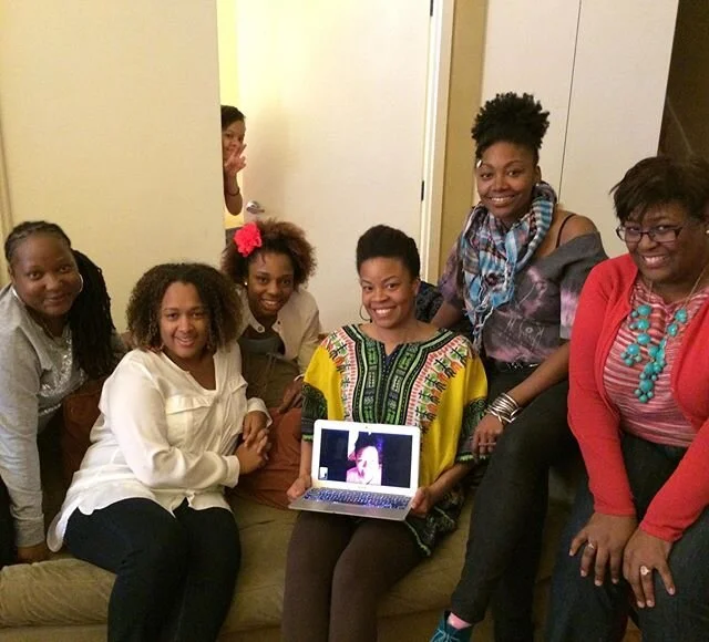 #TBT: Harlem. March 2014. Our very first book club potluck was December 2013 and it was amazing but we did not take any pics 😩 Going forward we made a point to document each gathering. Looking back at this one, I&rsquo;m reminded that we did have pe