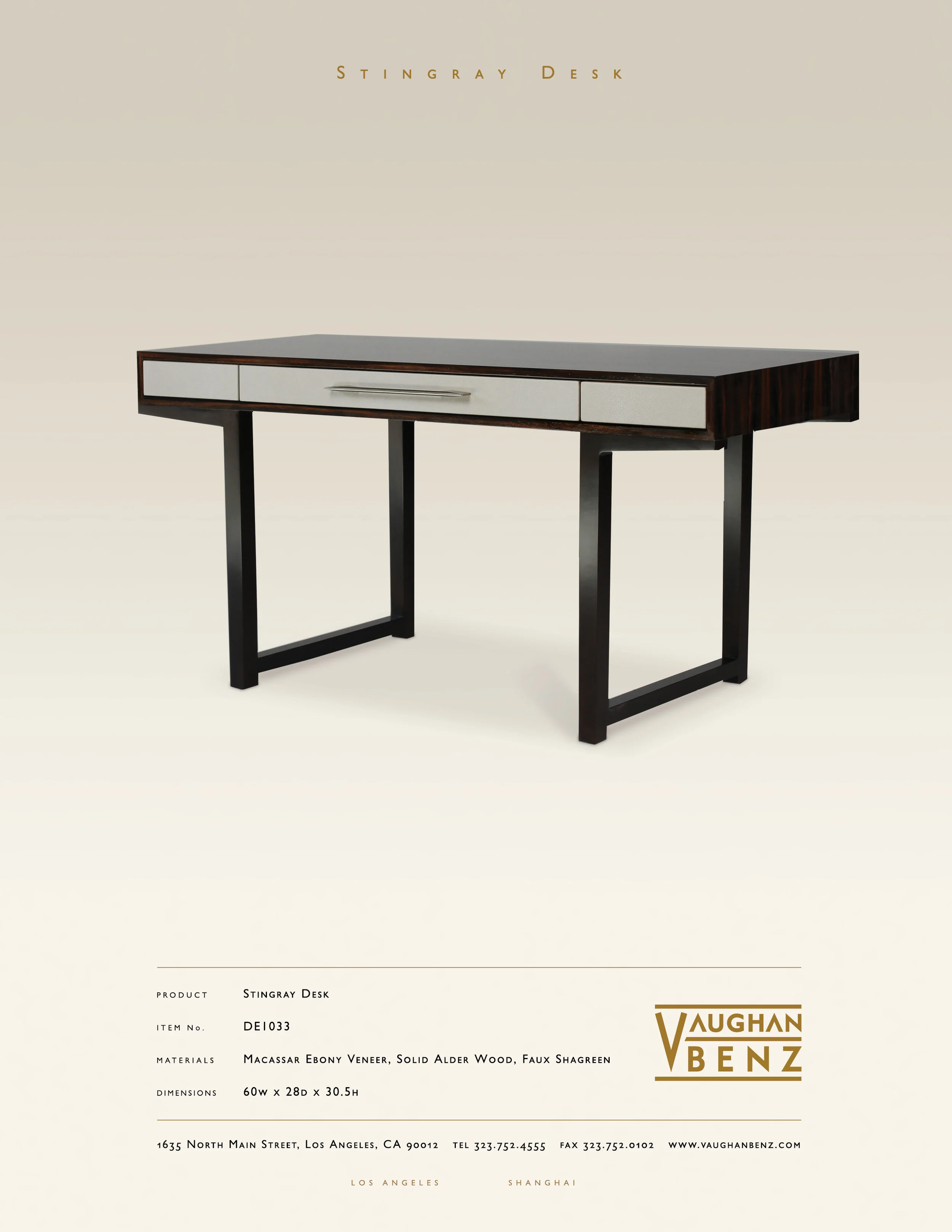 DE1033 - STINGRAY DESK