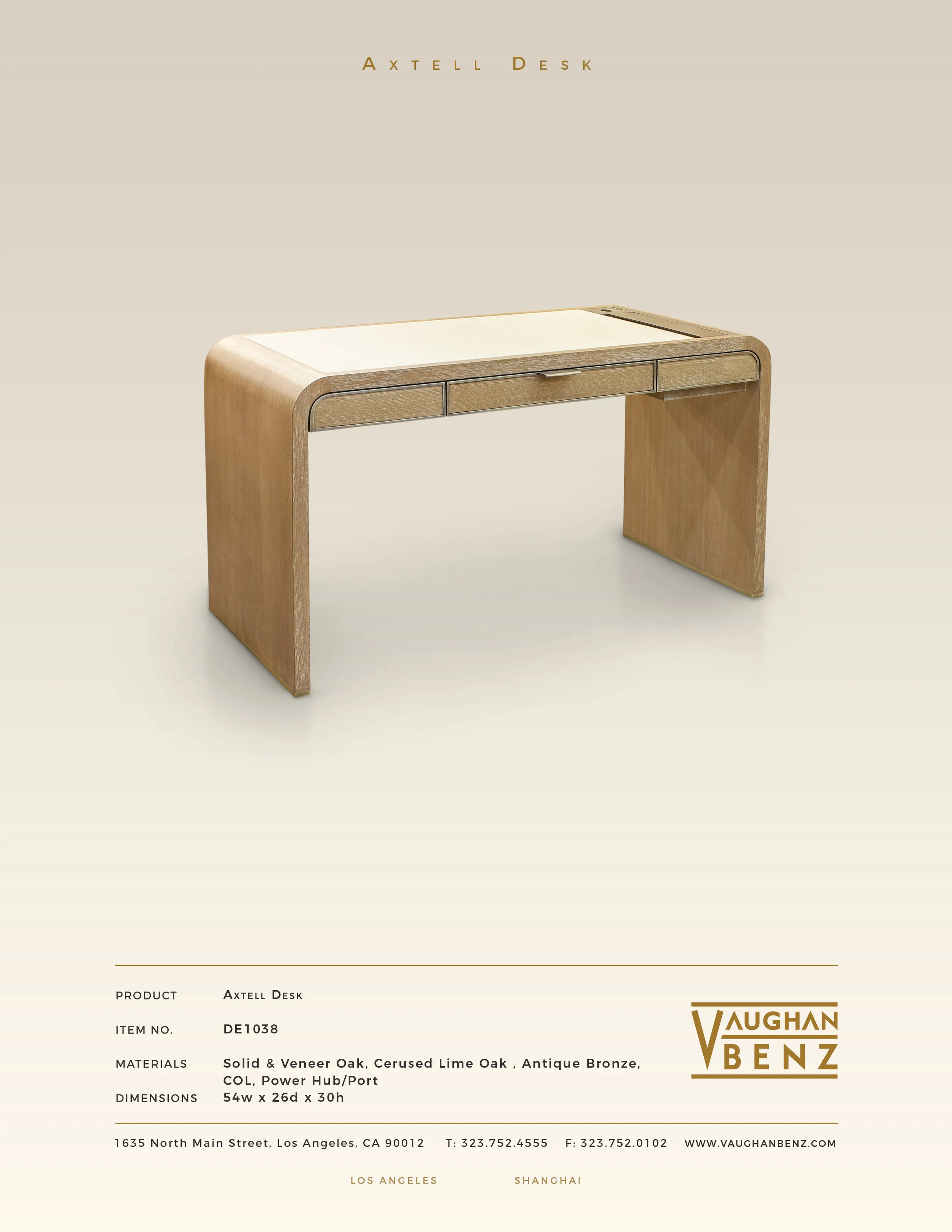 DE1038 - AXTELL DESK