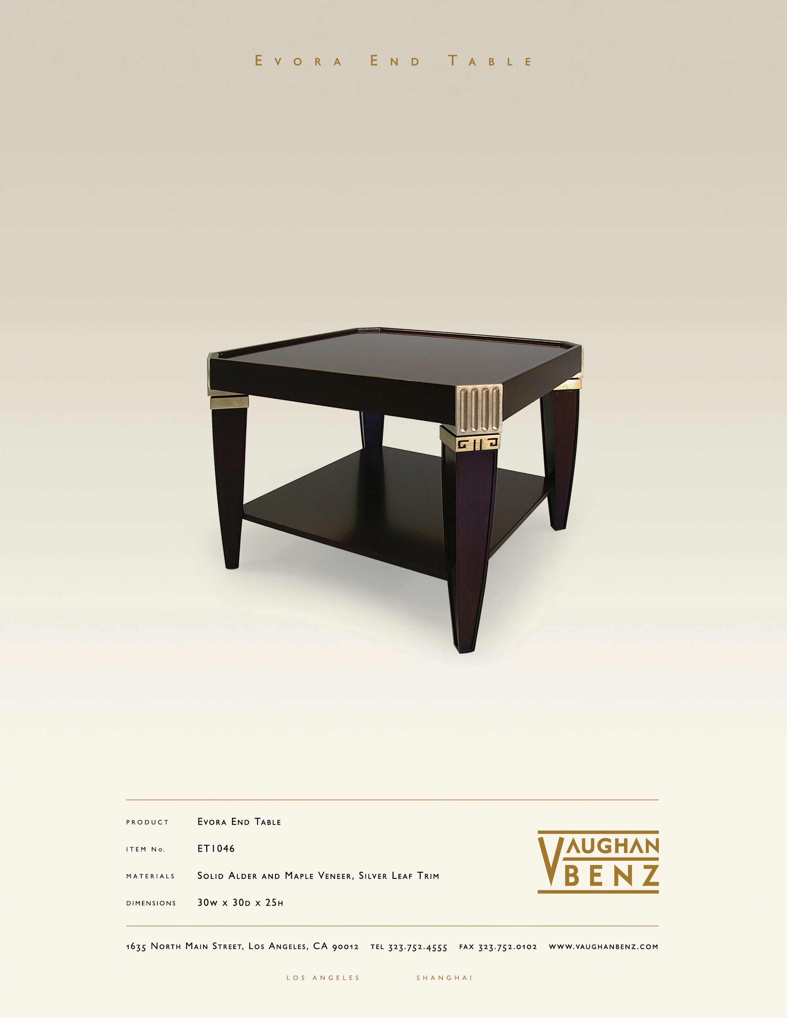ET1046 - EVORA END TABLE